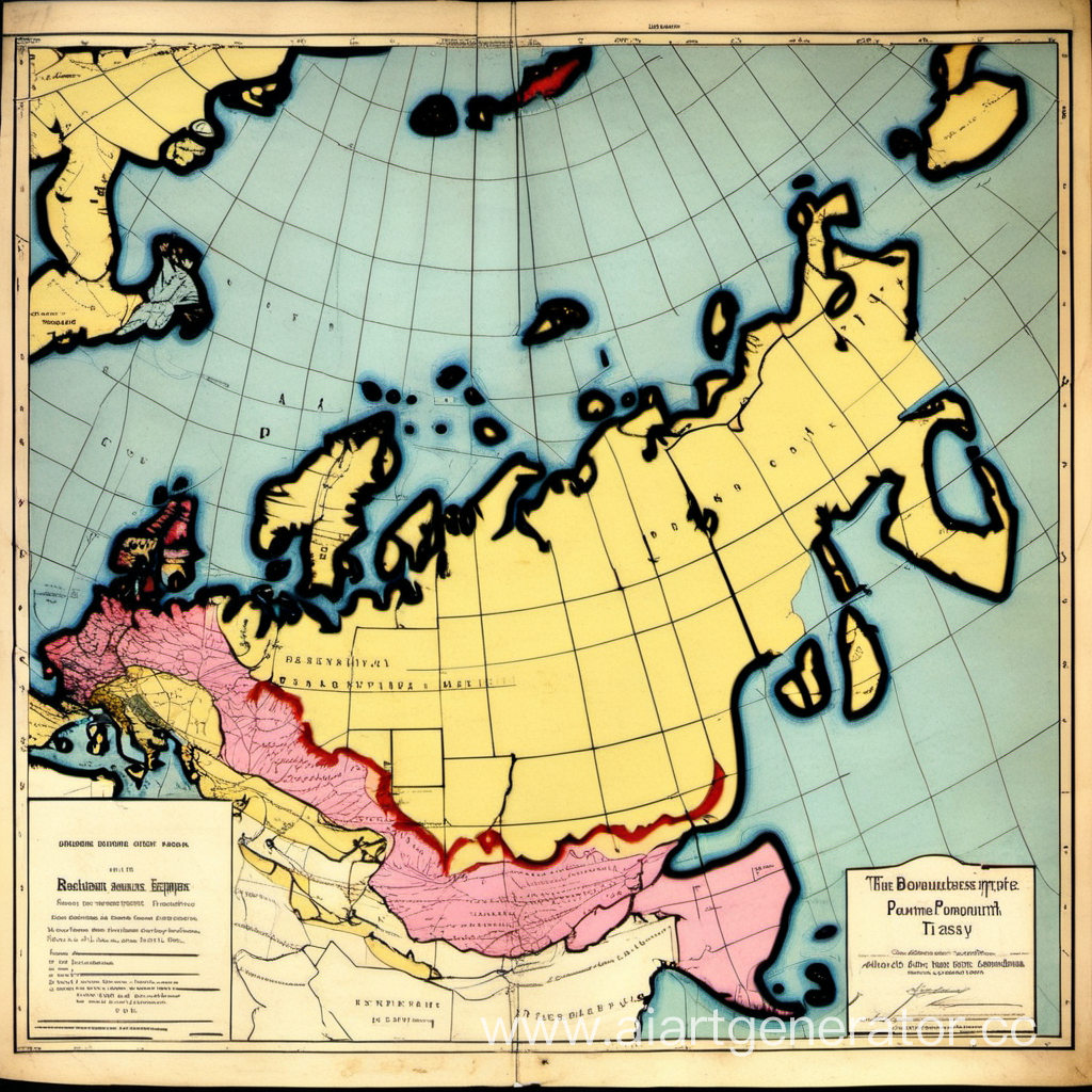 Границы Российской империи после подписания Портсмунтского мира