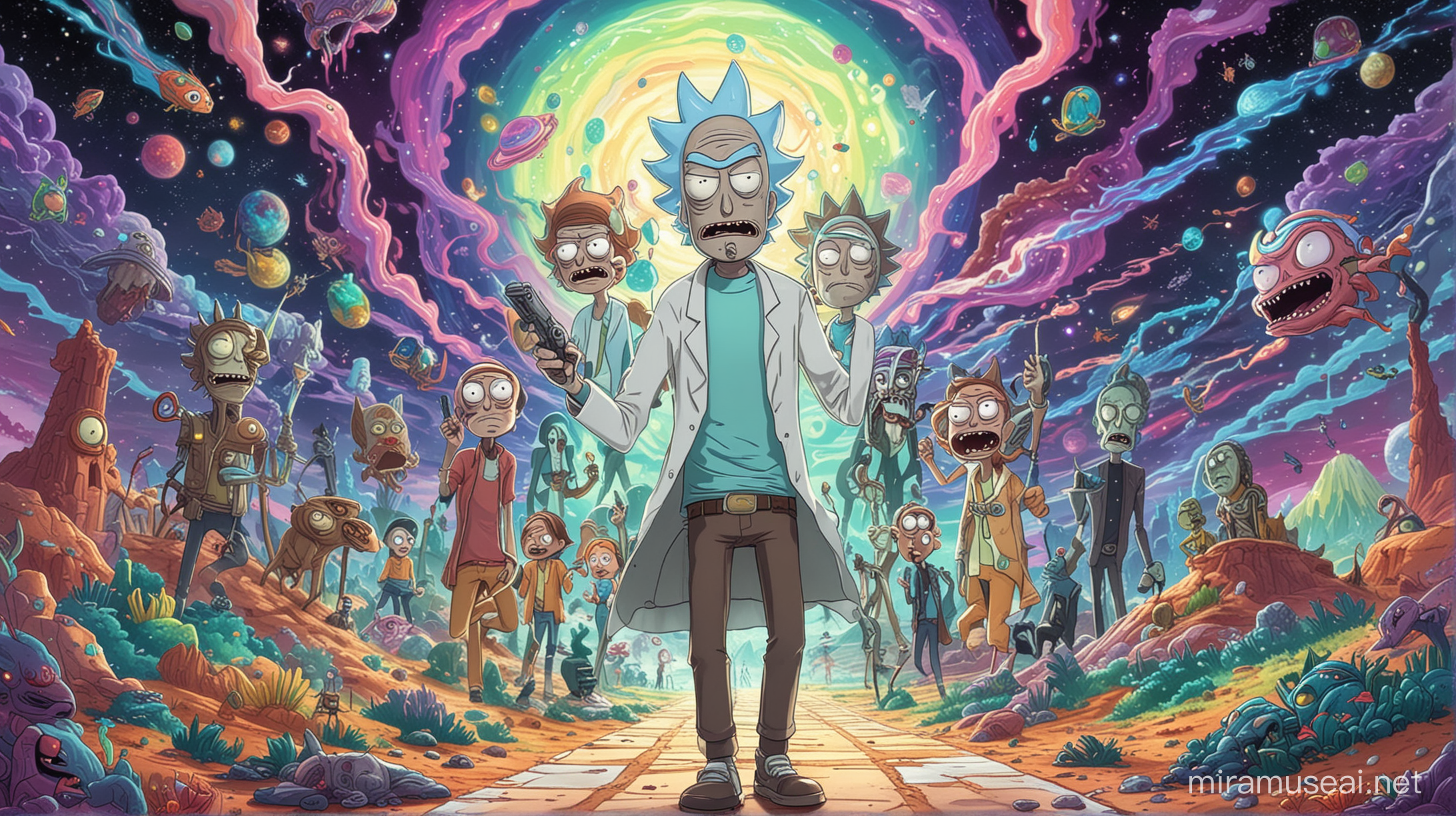 Exploring an Alternate Dimension Like Rick and Morty