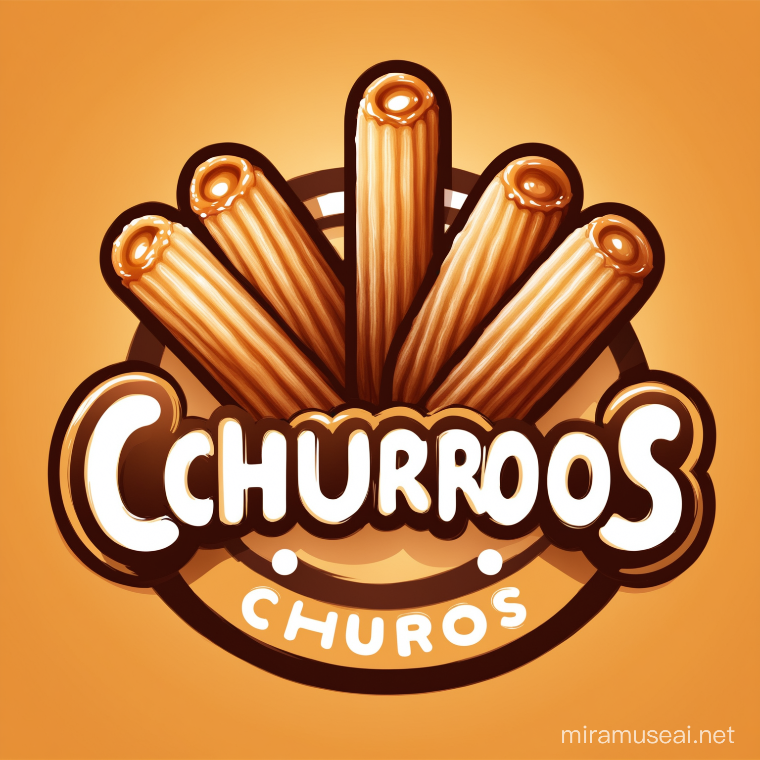 Churros logo for business 