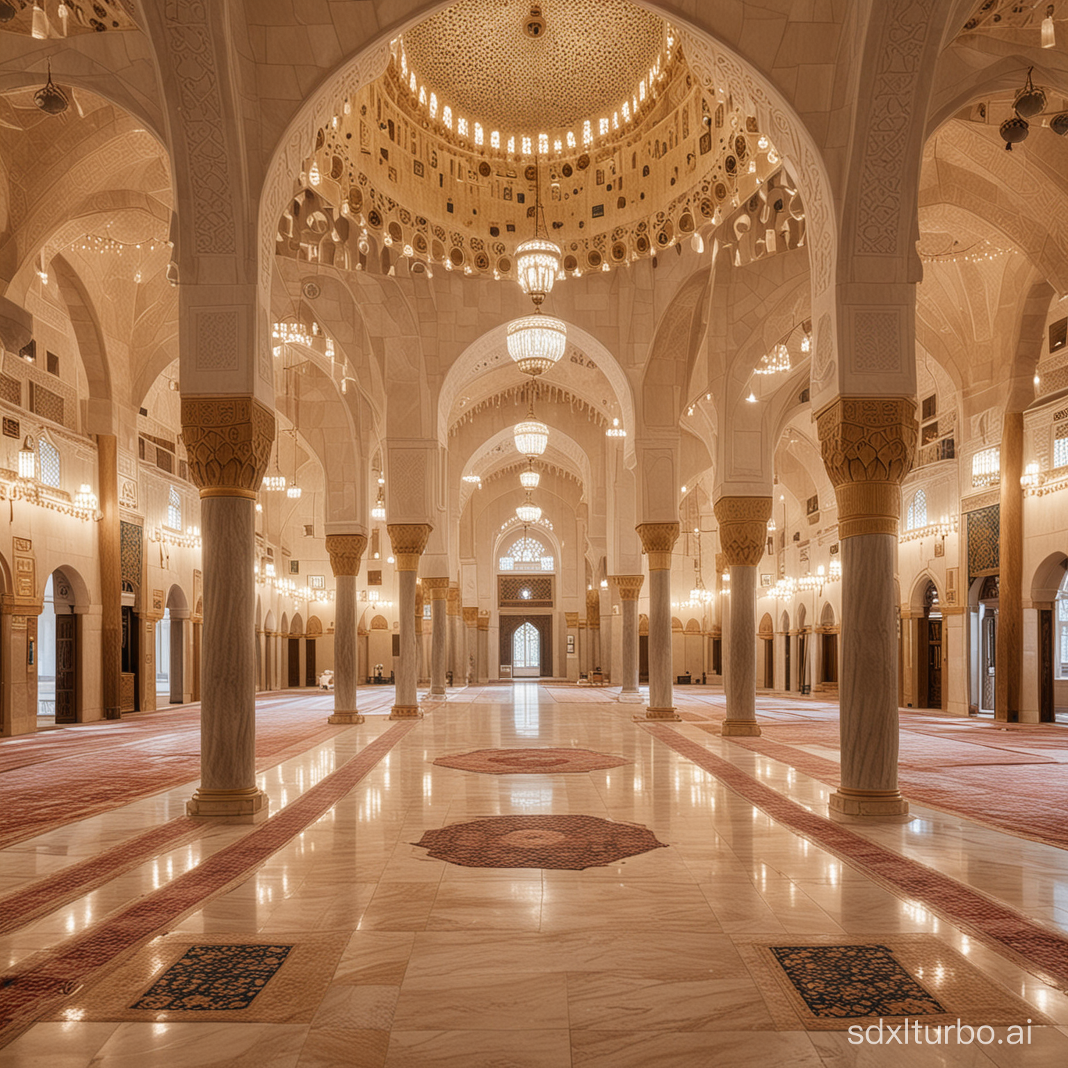 A luxurious mosque
