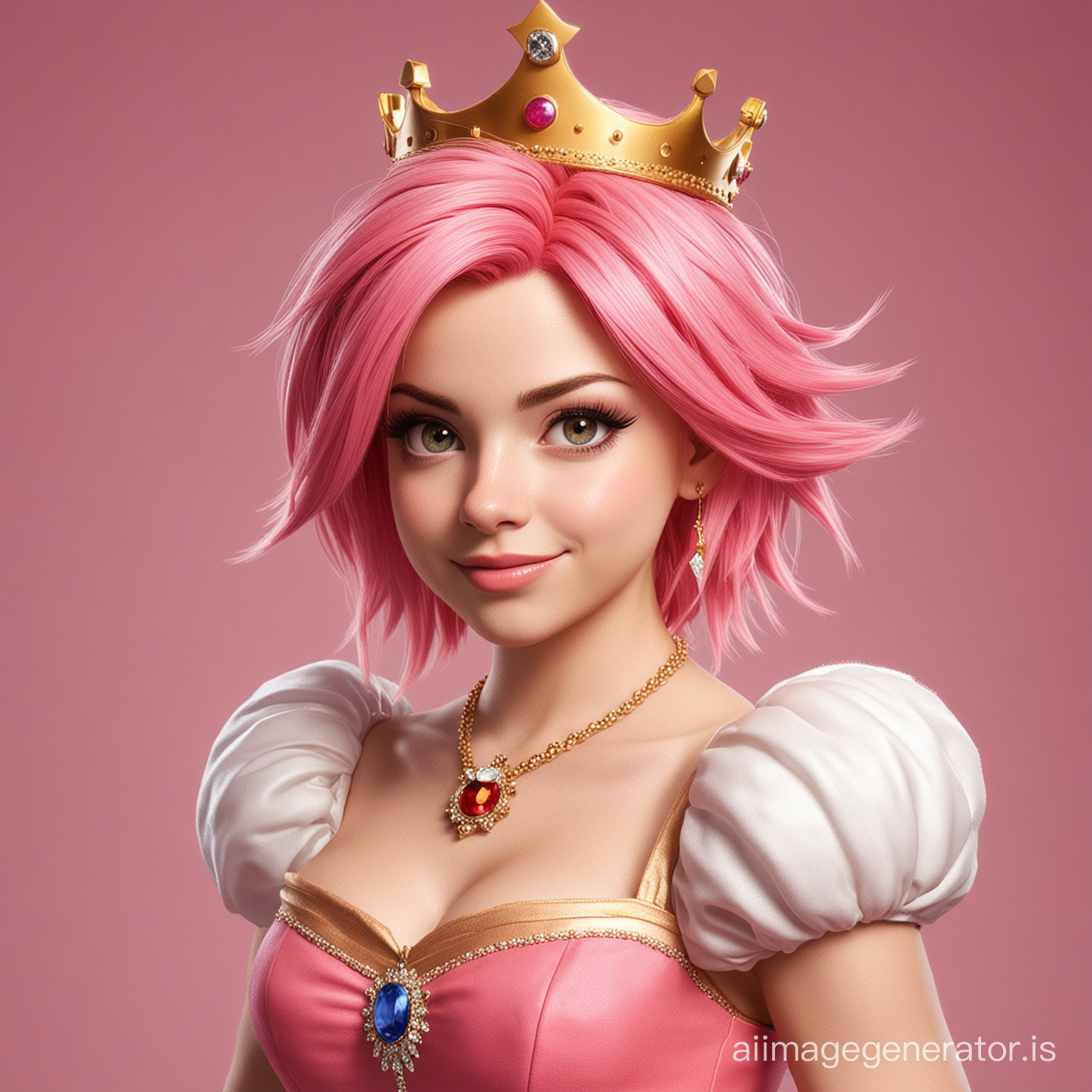 Amy Rose as Queen