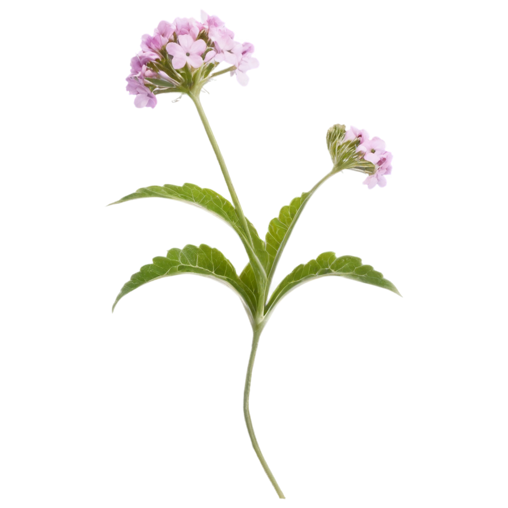 single verbena flower