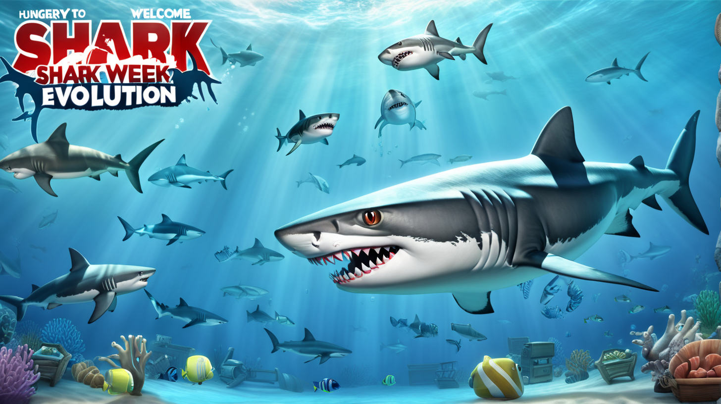 We’re the Official game for Shark Week - Welcome to Hungry Shark Evolution, a shark evolution adventure survival game with a lot of action in the ocean and even more fish. Are you ready to become a predator and survive in this free offline mobile game? Explore the underwater world of sharks and evolve iconic sharks. 🦈🦈🦈🦈