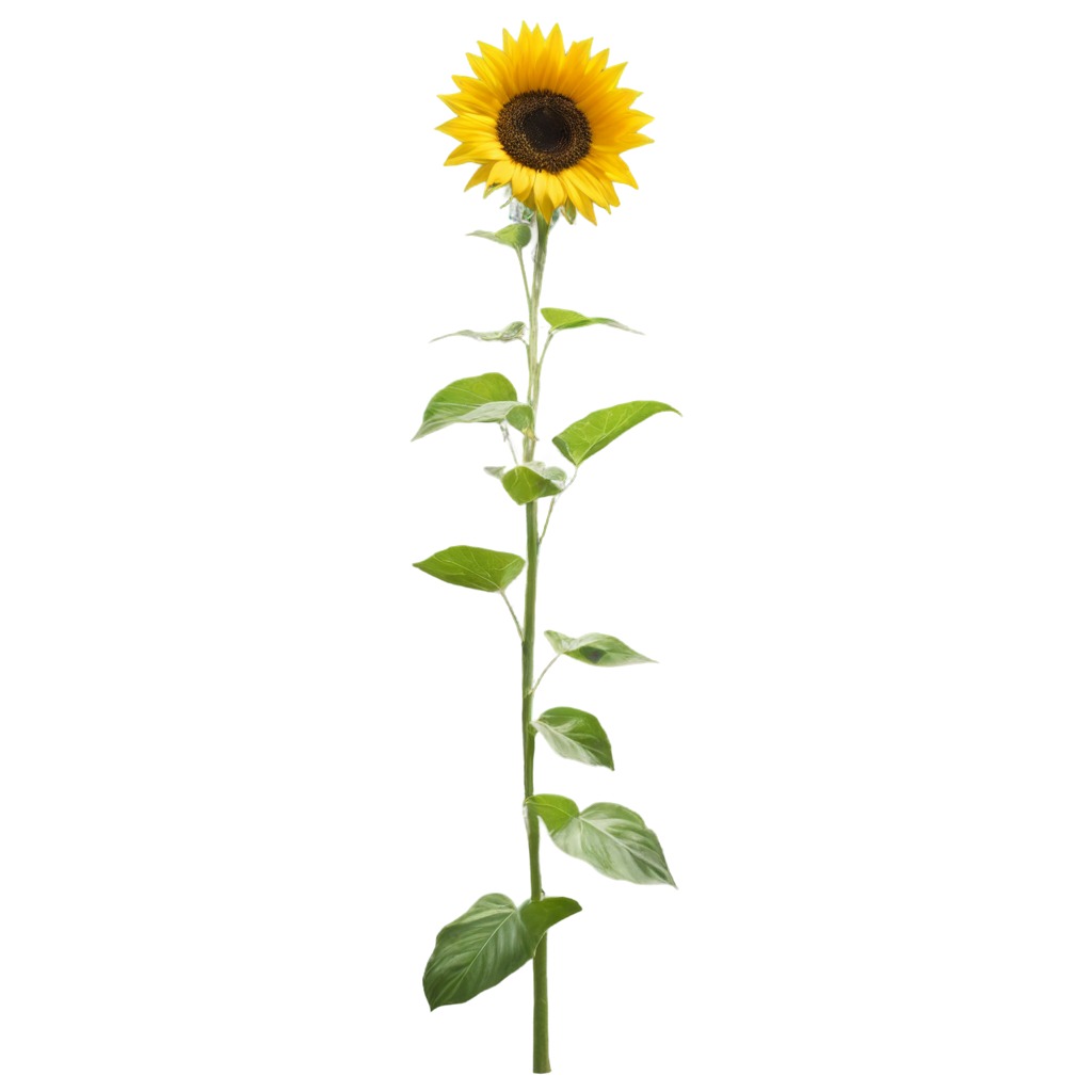  one alone sunflower