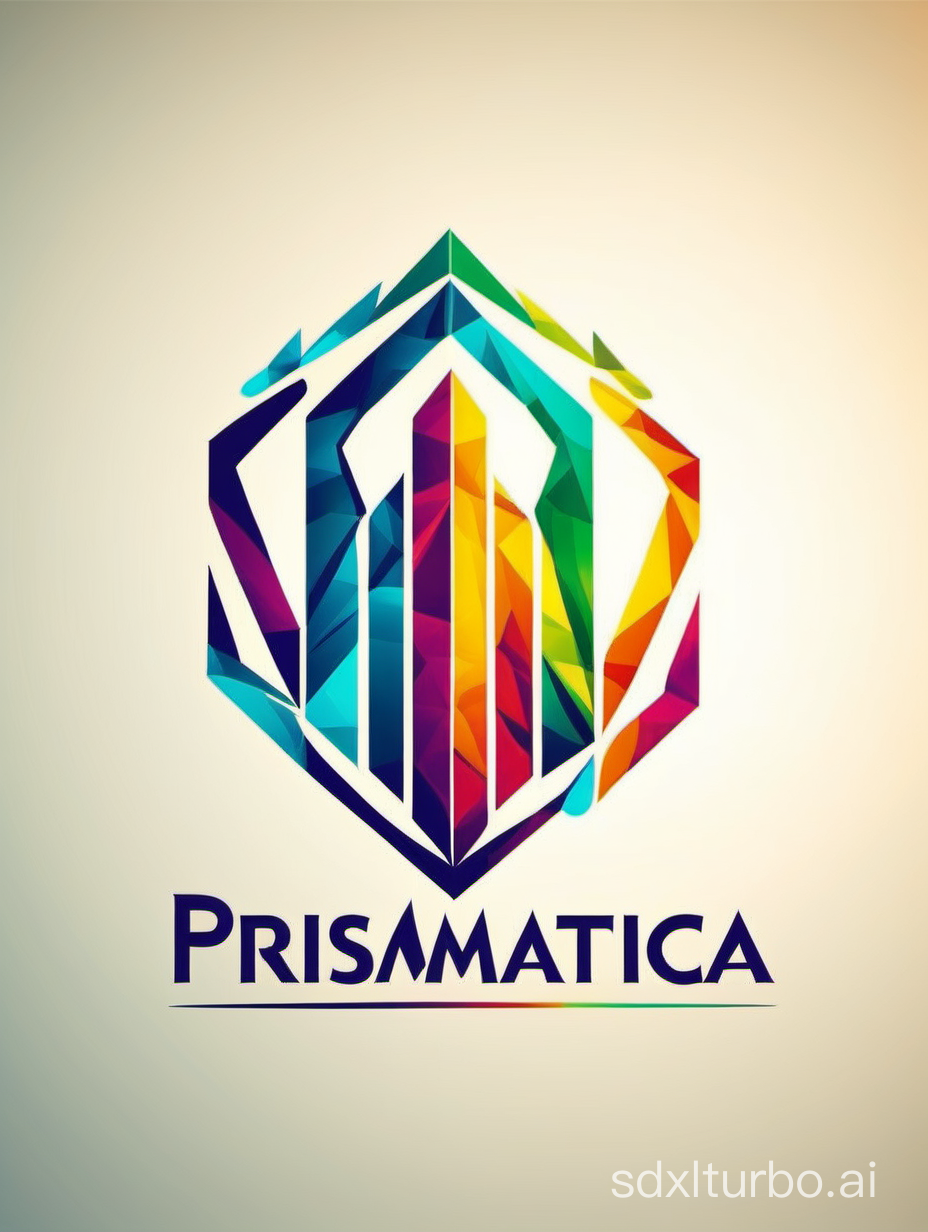 generate a logo for a company named prismatica which will not land us into any copy right issue
