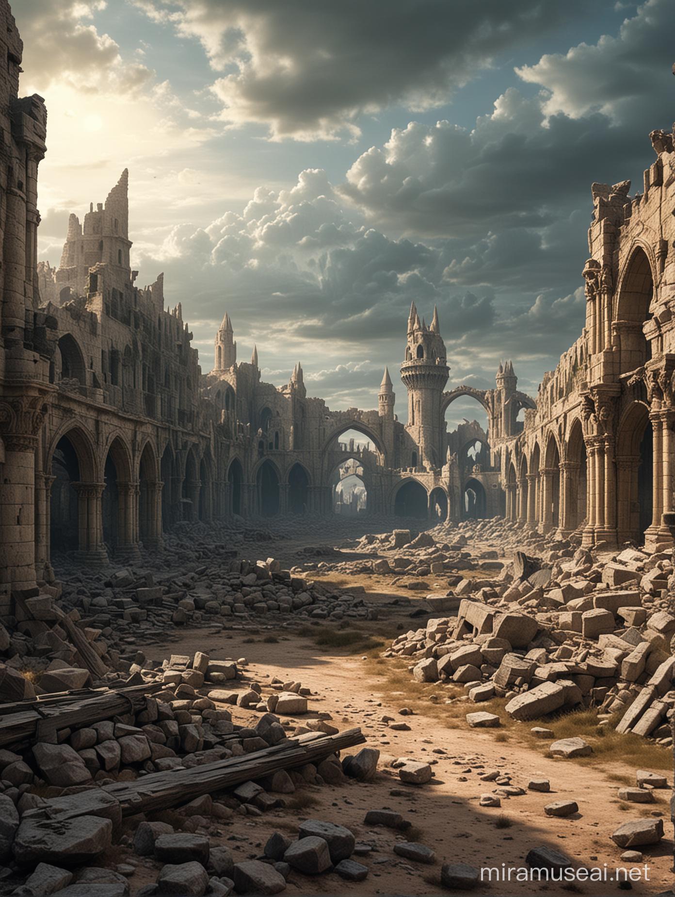 Ancient Ruins of Valyria Mystical Remnants of a Lost Civilization