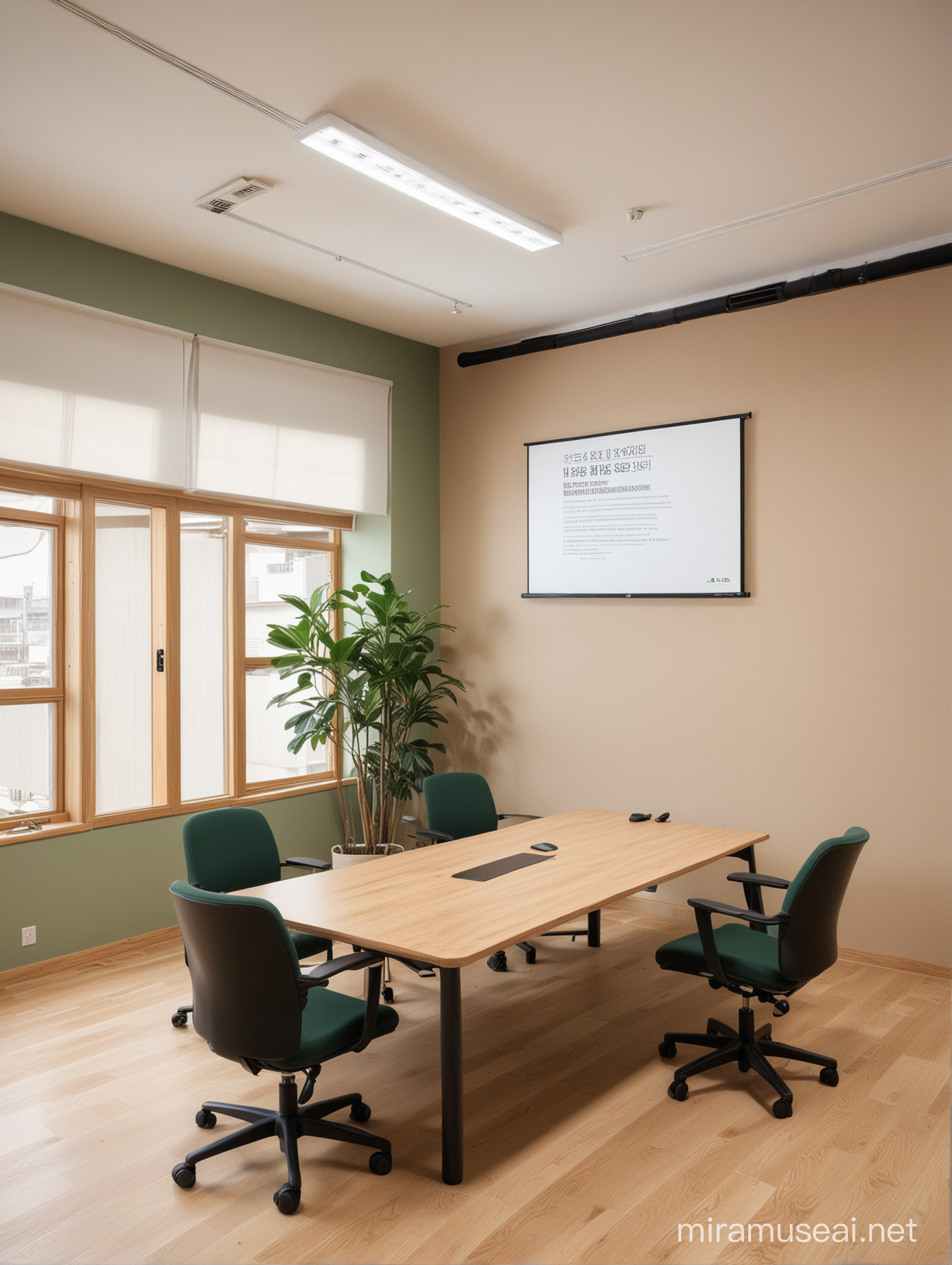 EduFlex Study Rooms Wide Workspace with NoiseCanceling Features