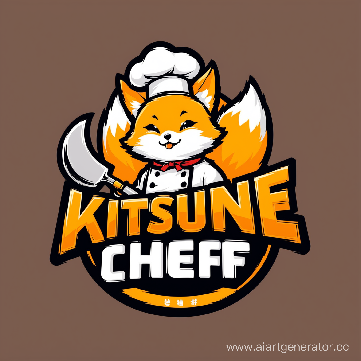 Кицуне повар лого