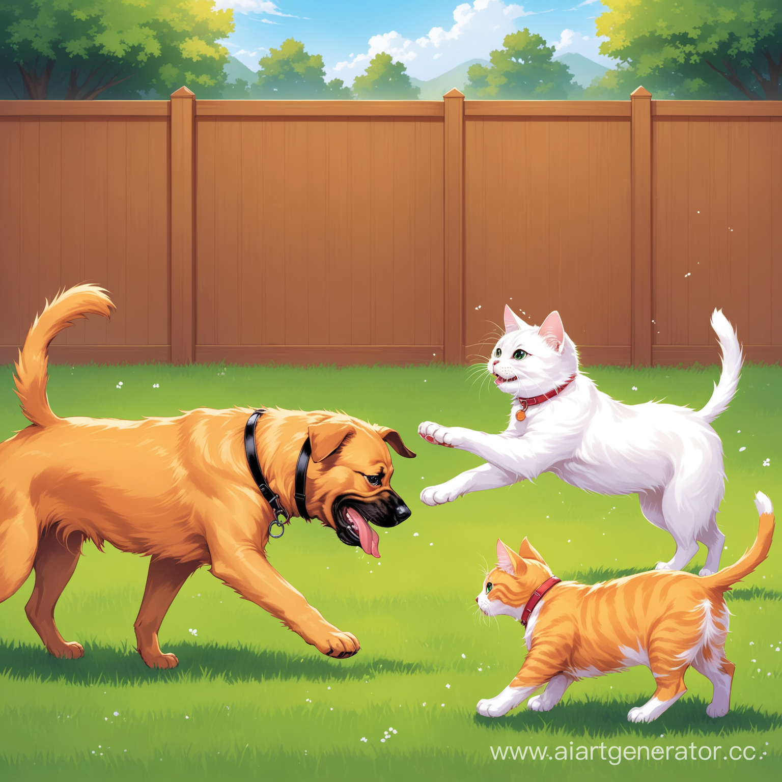 Битва котов против собак
