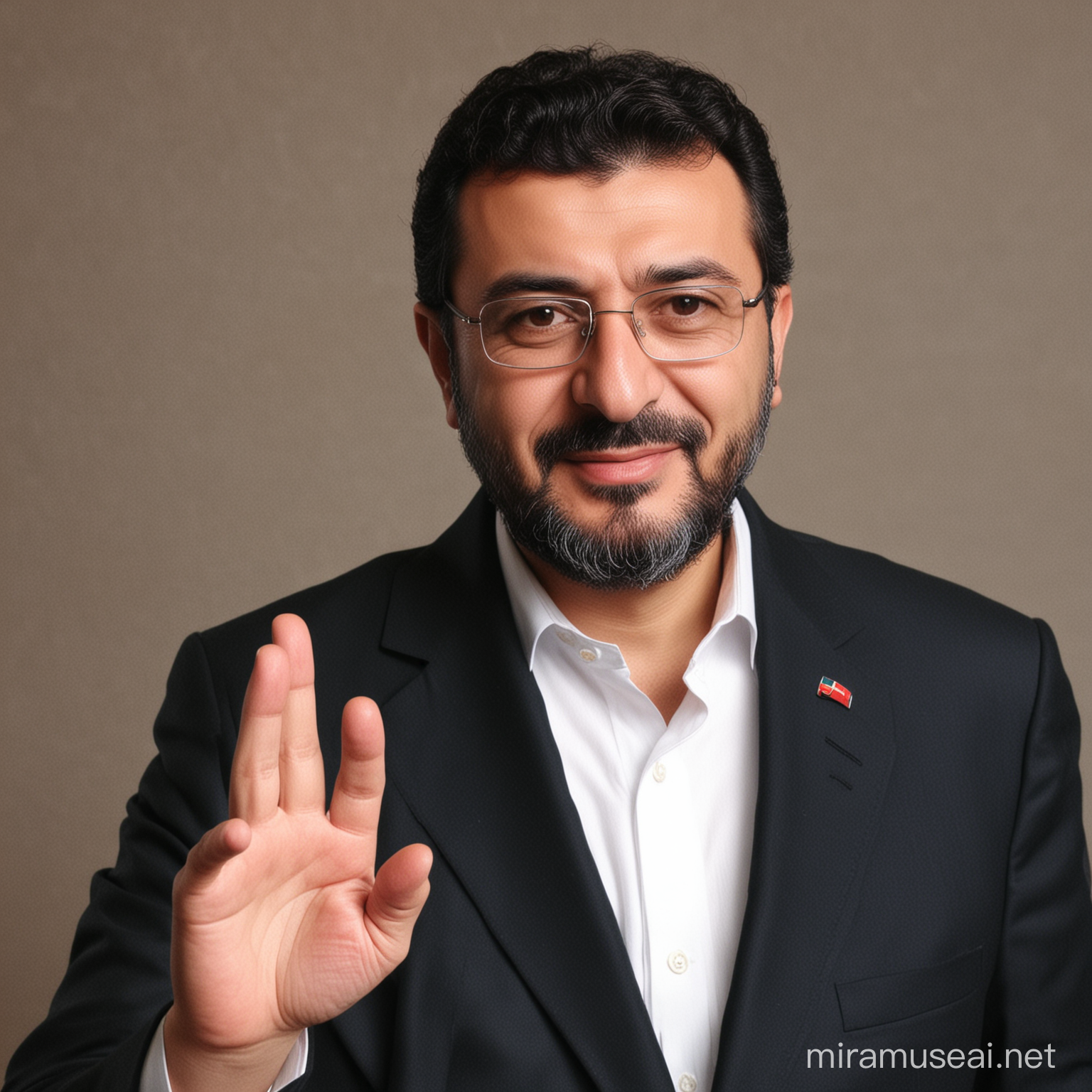 Ekrem mamolu mam Kurum Turkish Politician Embracing Religious Institution