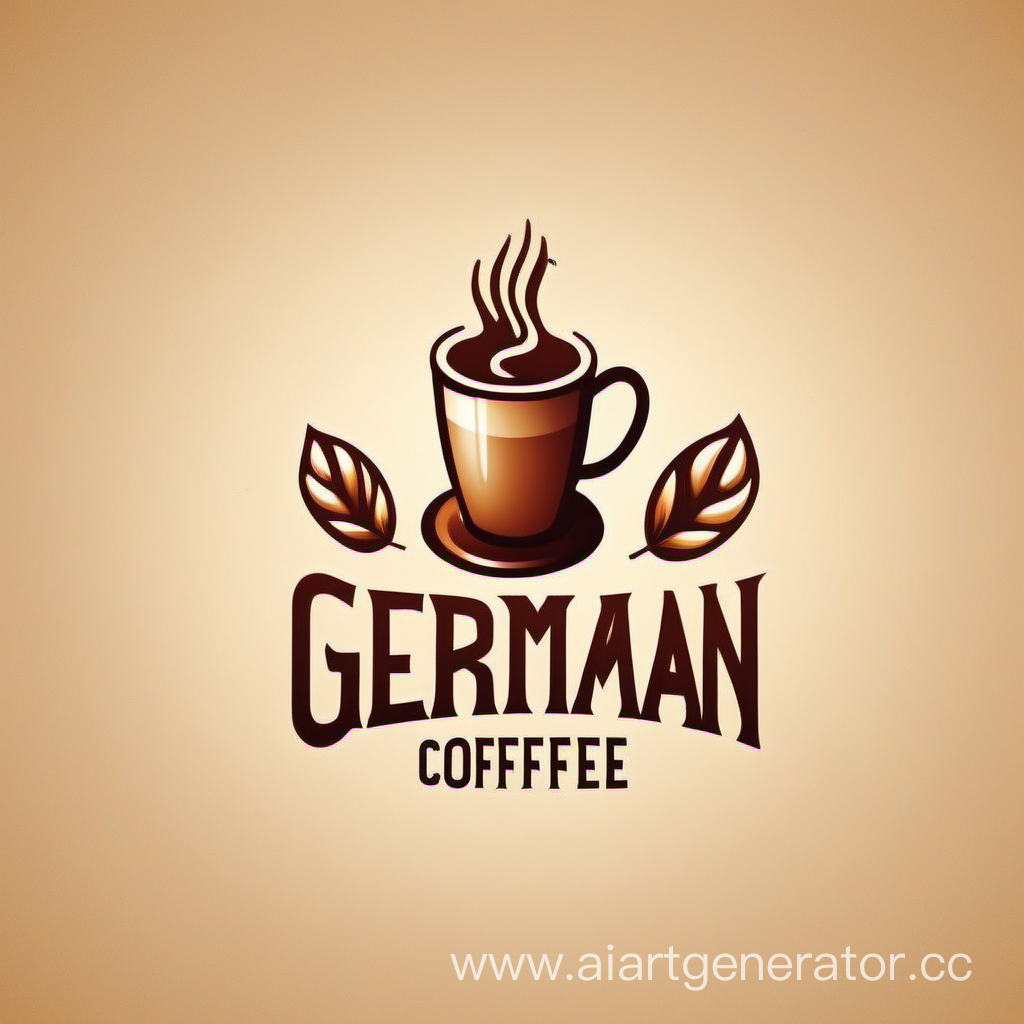 логотип для немецкой  кофейни