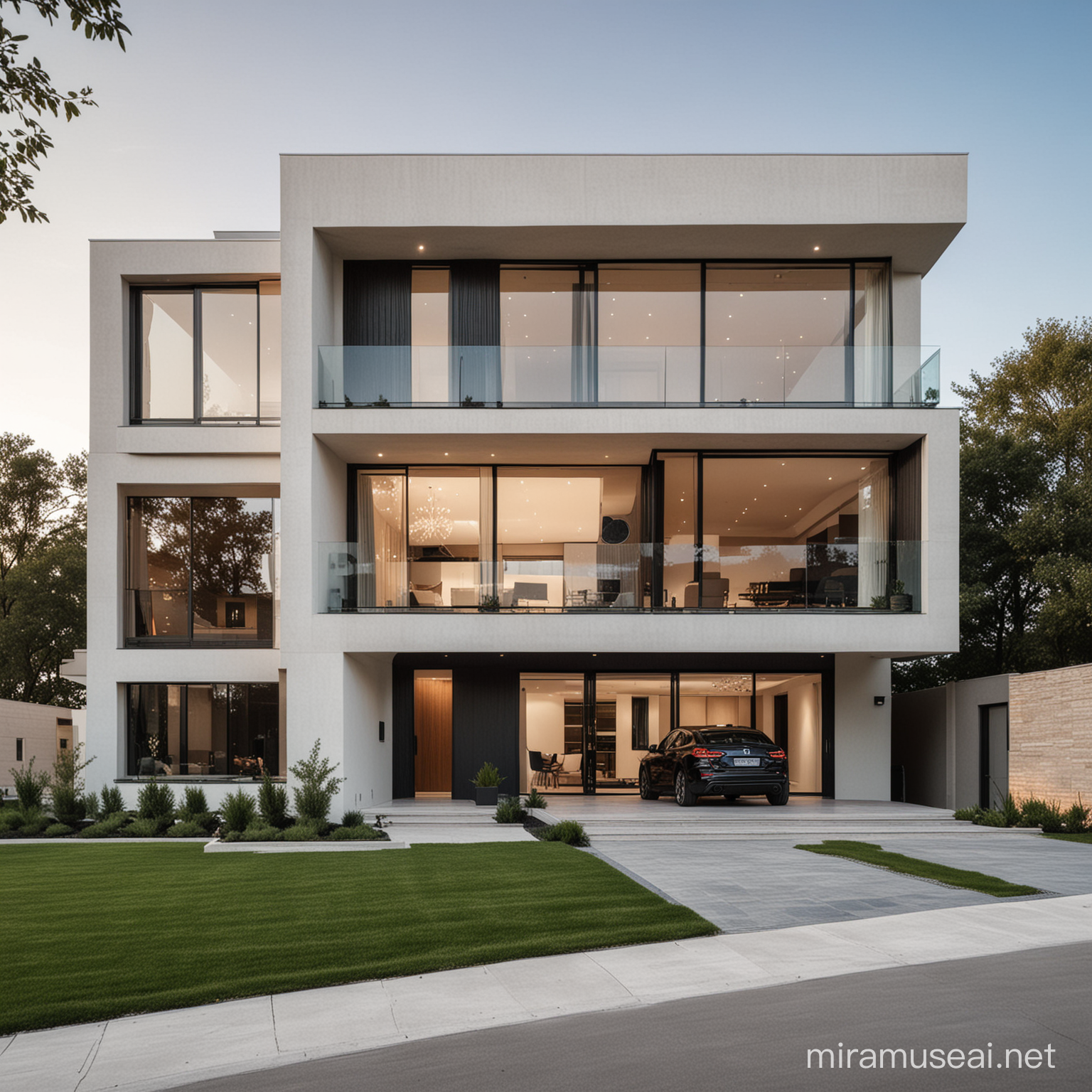 Elegant Smart Home Design with Modern Features