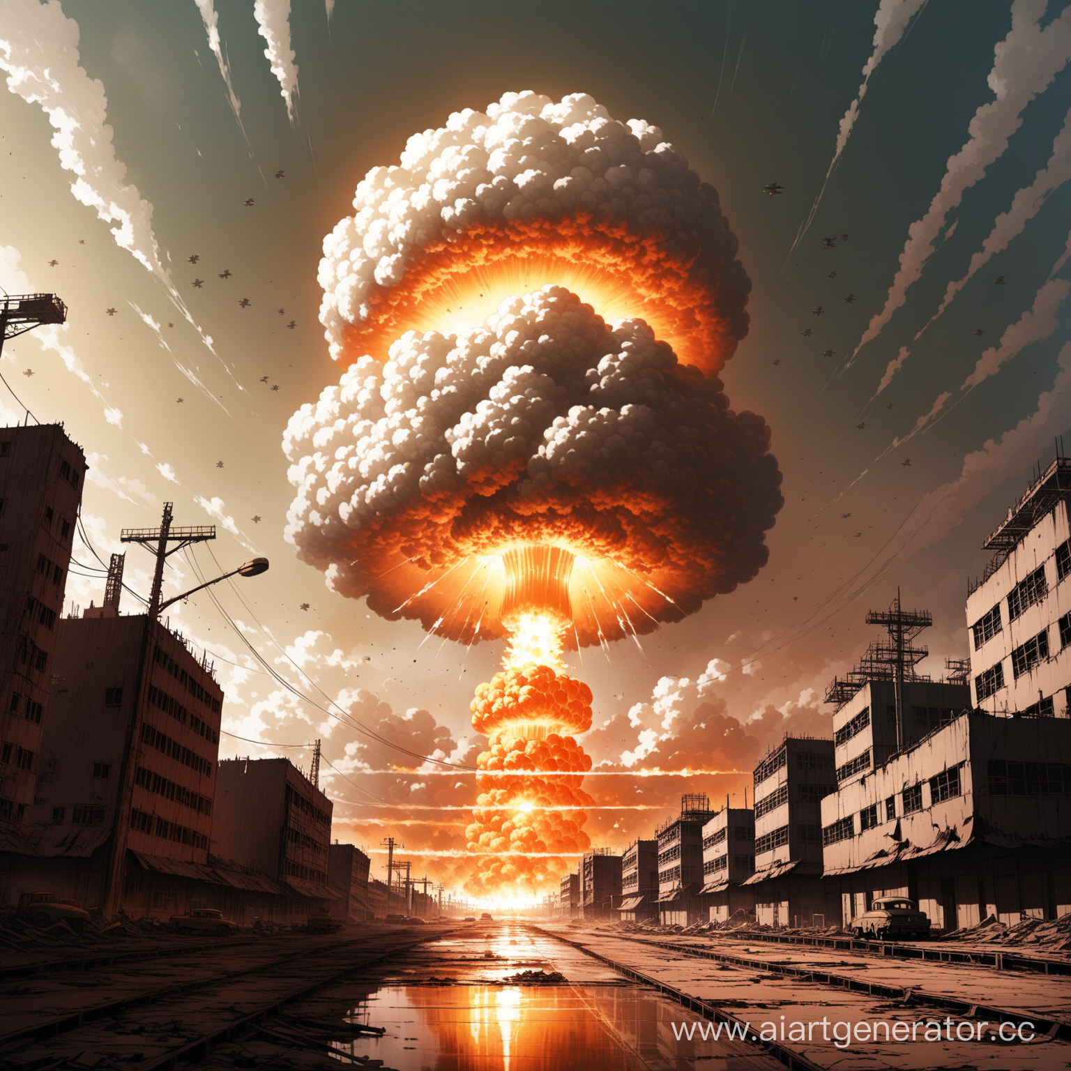 nuke bomb city