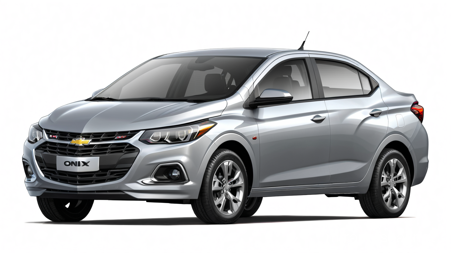 can you restyle this image, it's chevrolet onix and give some idea to sketch
