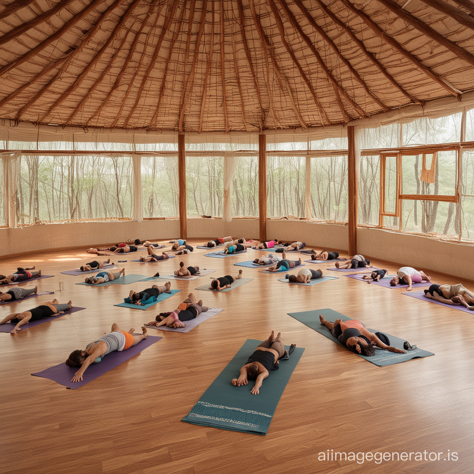 centro de yoga Áshrama para prática de yoga samkhia