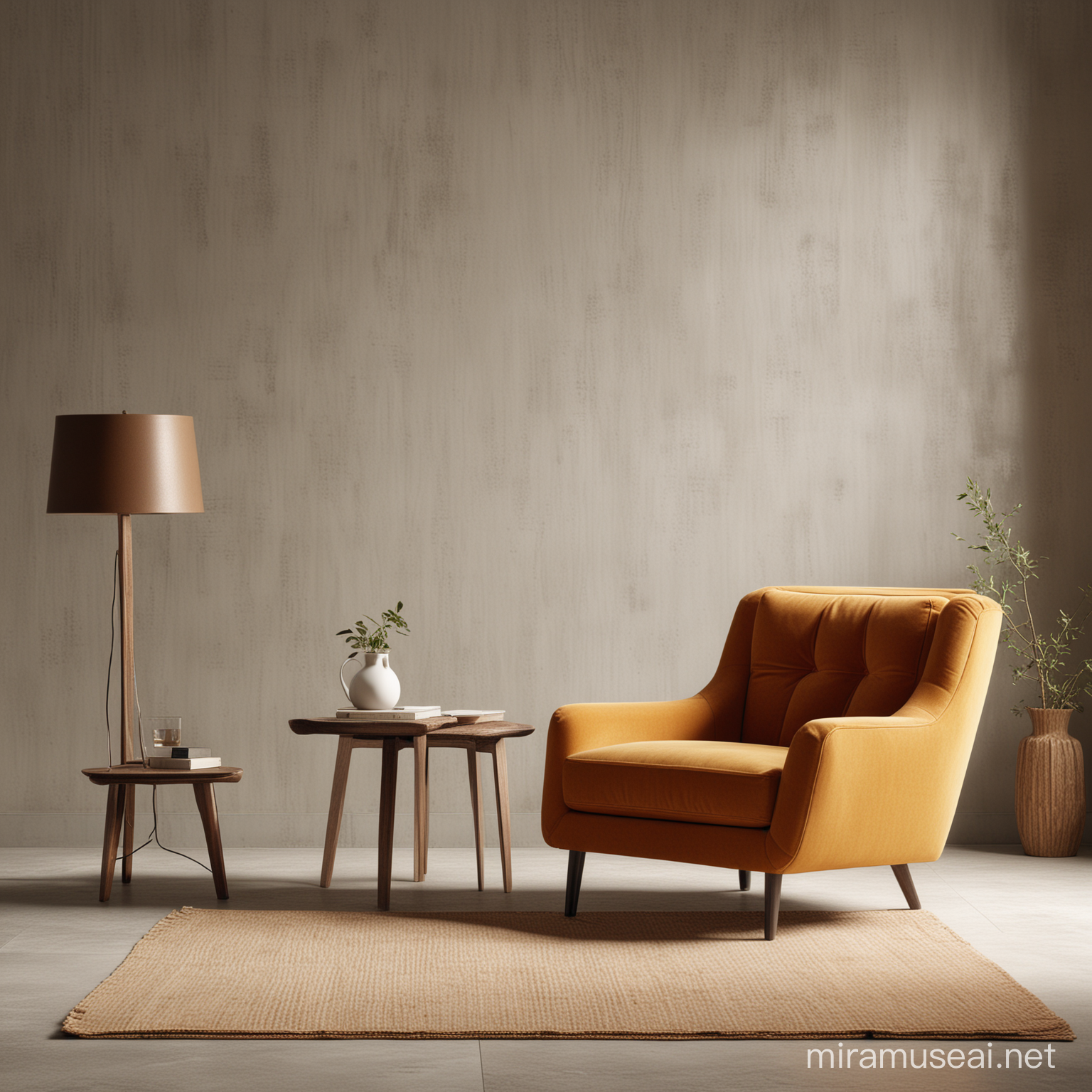 Organic Armchair Designs Homedecor Visual Art Set