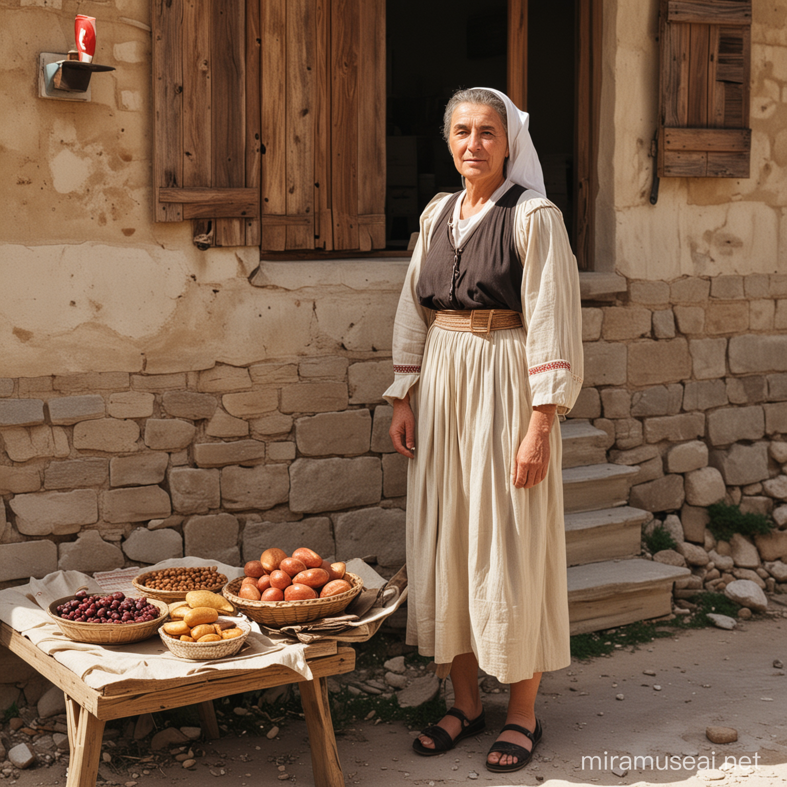 Historical Reconstruction Turkish Citizen in the Early Republic Period