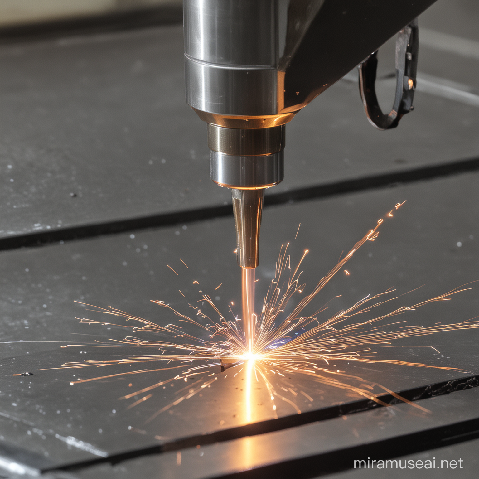 Dynamic Lazer Welding Process on Industrial Steel Component