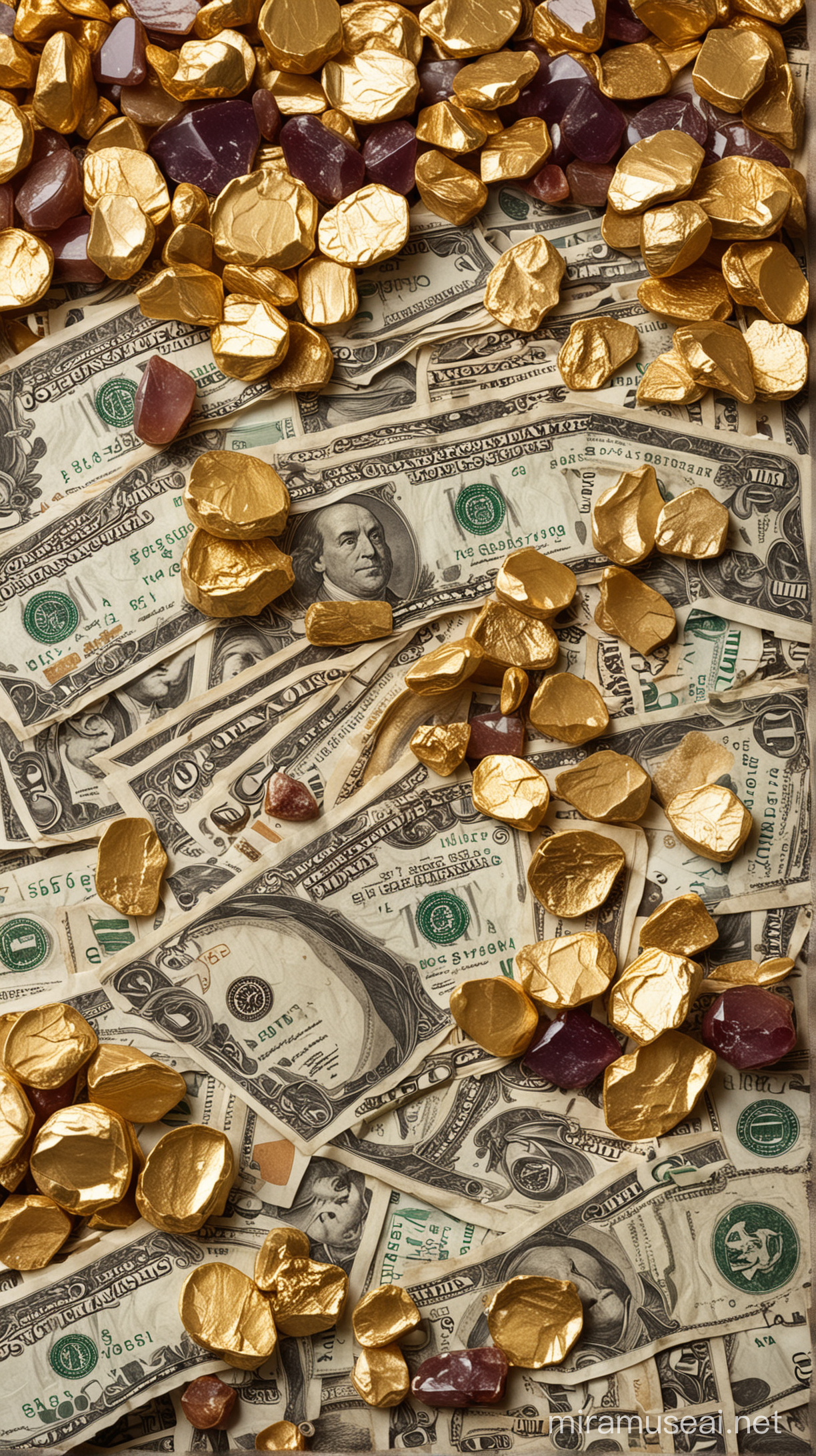 Золото, драгоценности и деньги
