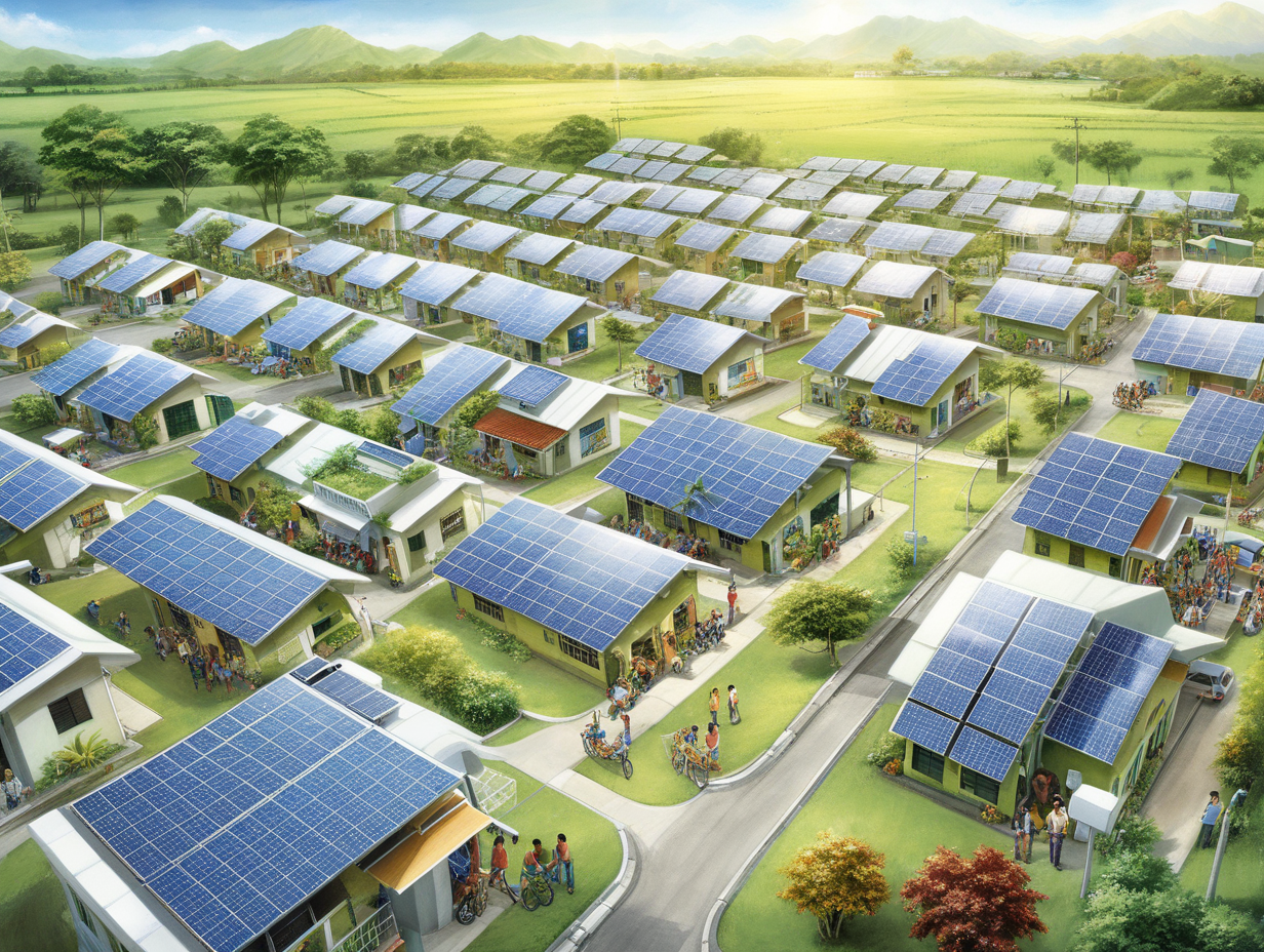 Vibrant Renewal Empowered Small City Community Embraces Renewable Energy