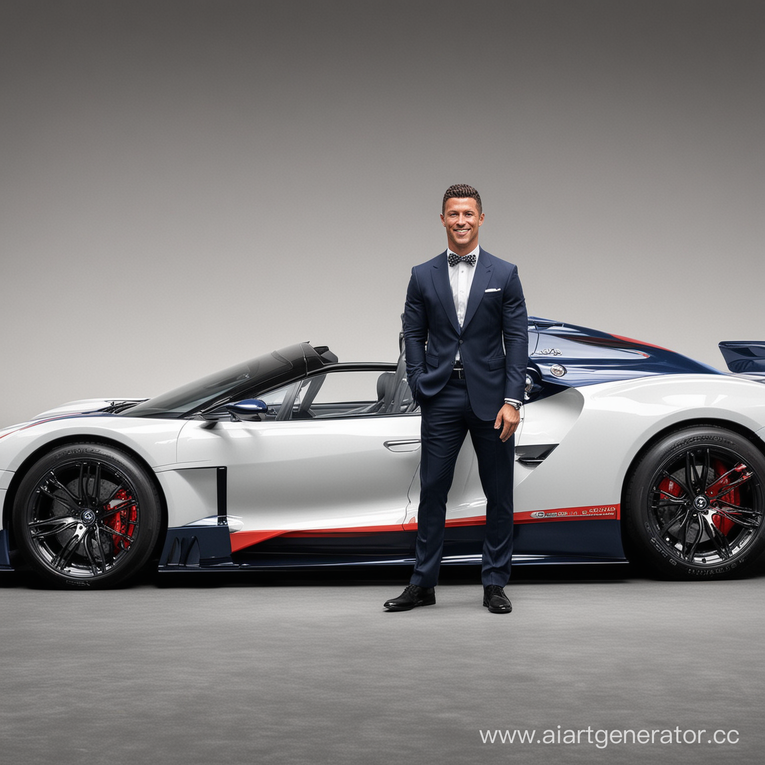 Cristiano Ronaldo, the Portuguese soccer star, shows his love for the Bugatti Centodieci model. There are only 10 copies of this car in the world, and Ronaldo, with his patriotism, repainted it in the colors of Portugal. Learn the story of his $14 million Bugatti 110th anniversary celebration 1. Ronaldo is showing his patriotism by repainting the car in Portuguese colors to show off his enthusiasm. This is a celebration of the 110th anniversary of the Bugatti brand. 🇵🇹🚗

The Bugatti Centodieci model was produced in celebration of the 110th anniversary of the Bugatti brand. There are only 10 copies of this car in the world, each of which costs more than $14 million. Ronaldo is famous for repainting this car in Portuguese colors to show his enthusiasm. He chose this car very well to show his patriotism. 🇵🇹🚗