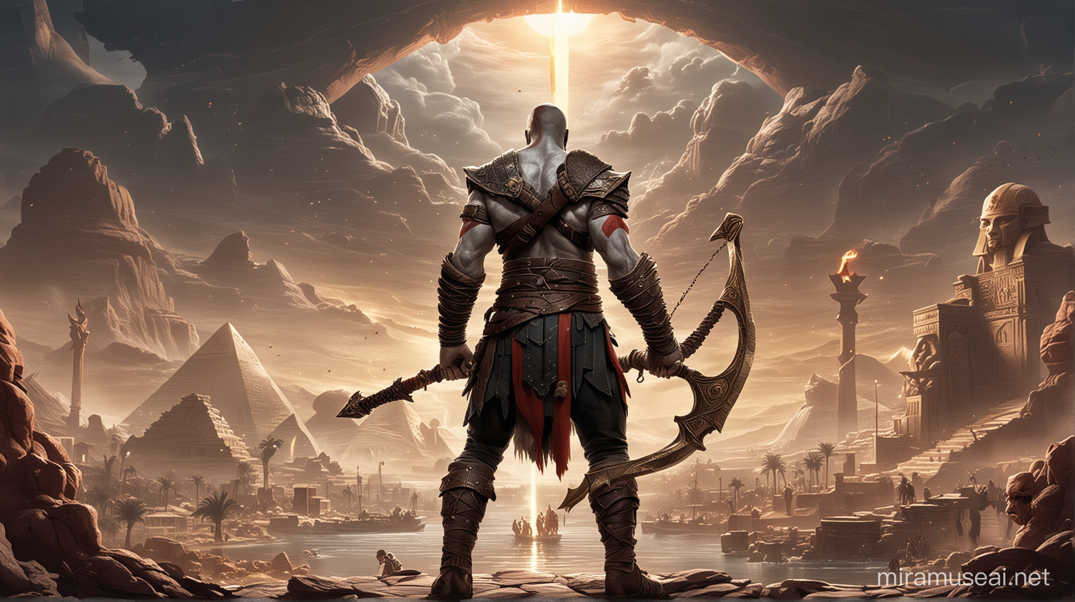 God of War Egypt game poster