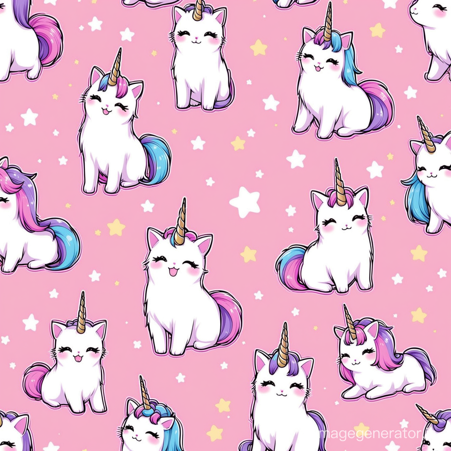 Cat-unicorn-cute-pajama