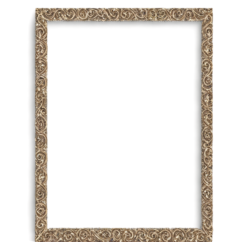 Single decorated frame portrait 