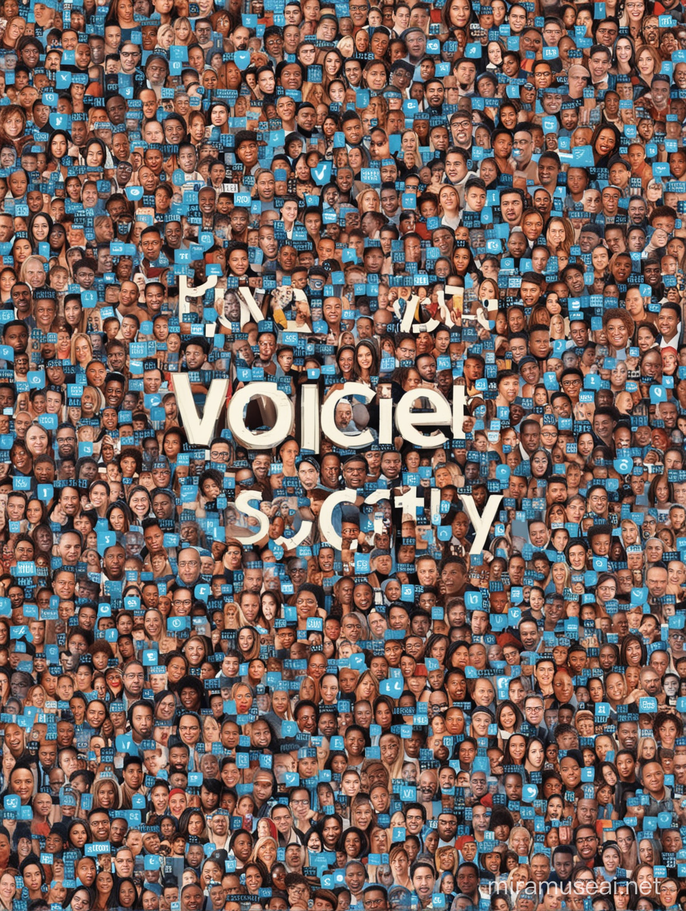 Exploring the Voices of Society. A compilation of 100 Twitter Q&As reflecting the diverse voices and insights of the digital community.