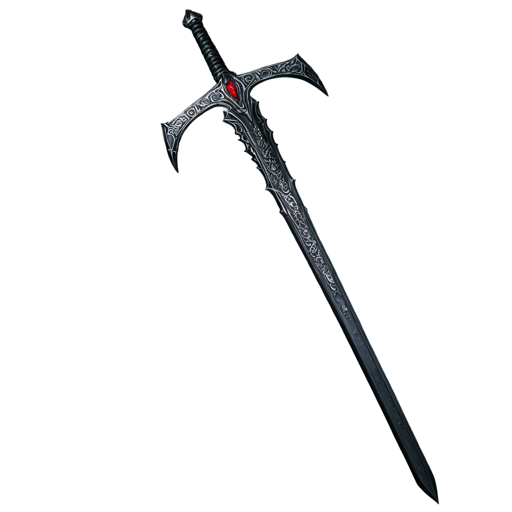 Berserk Sword, with a blood