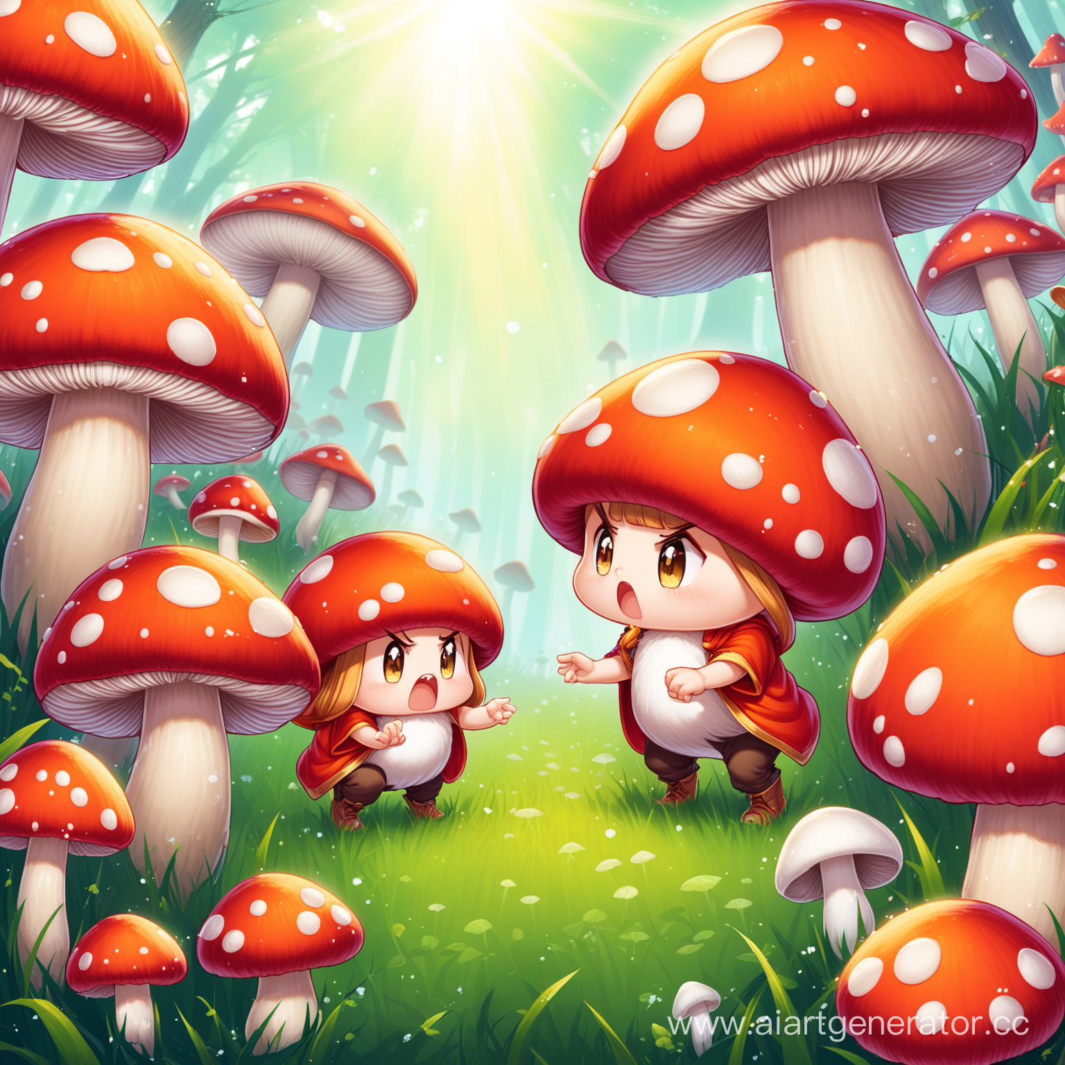mushroom dispute