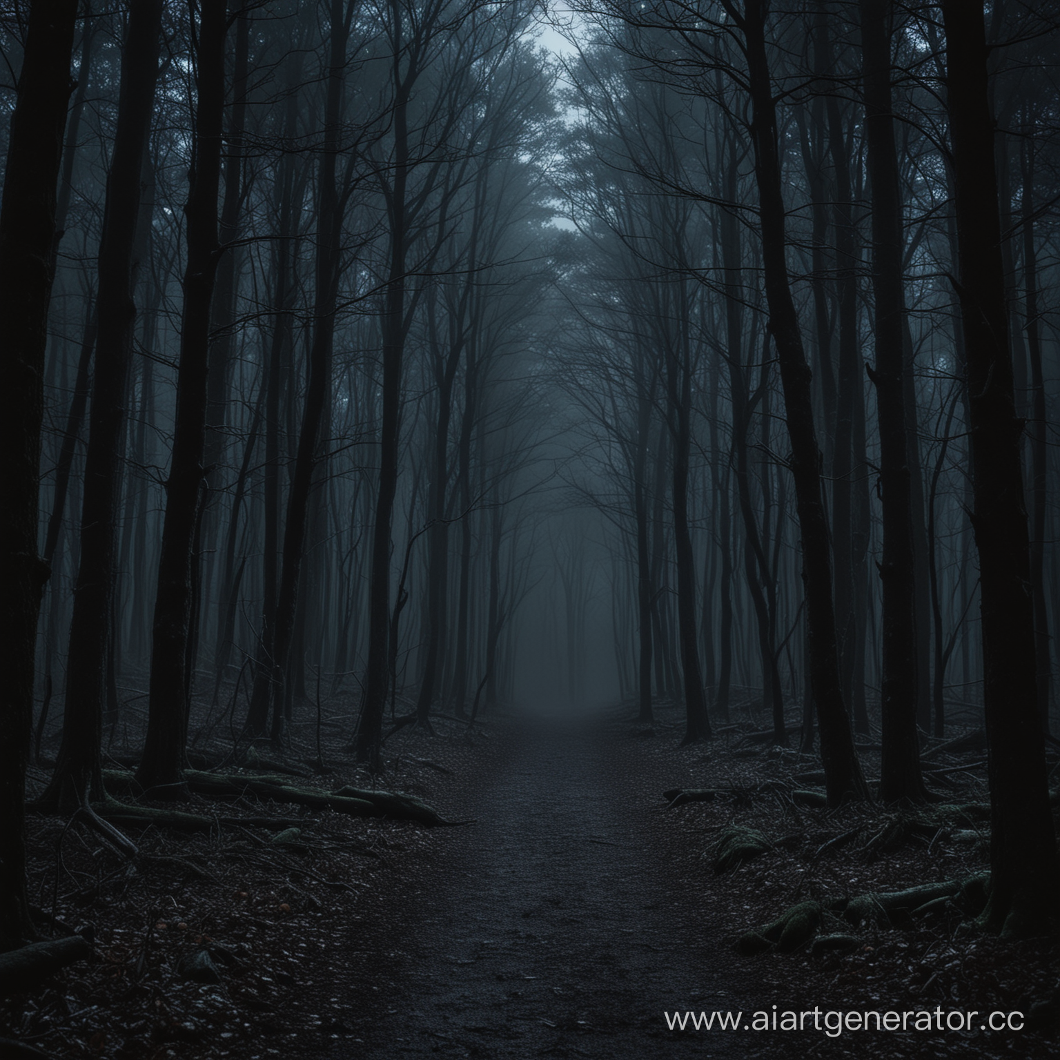 Тёмная ночь, тёмный лес 