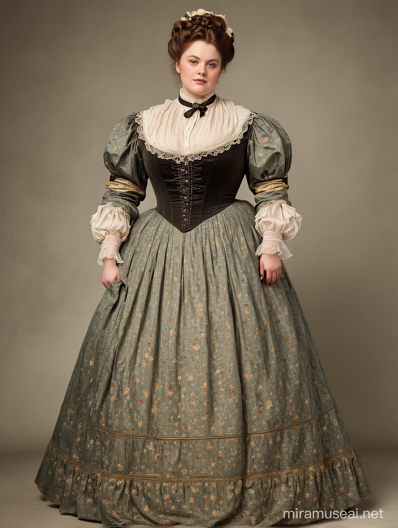 Elegant VictorianStyle Fashion for Plus Size Women
