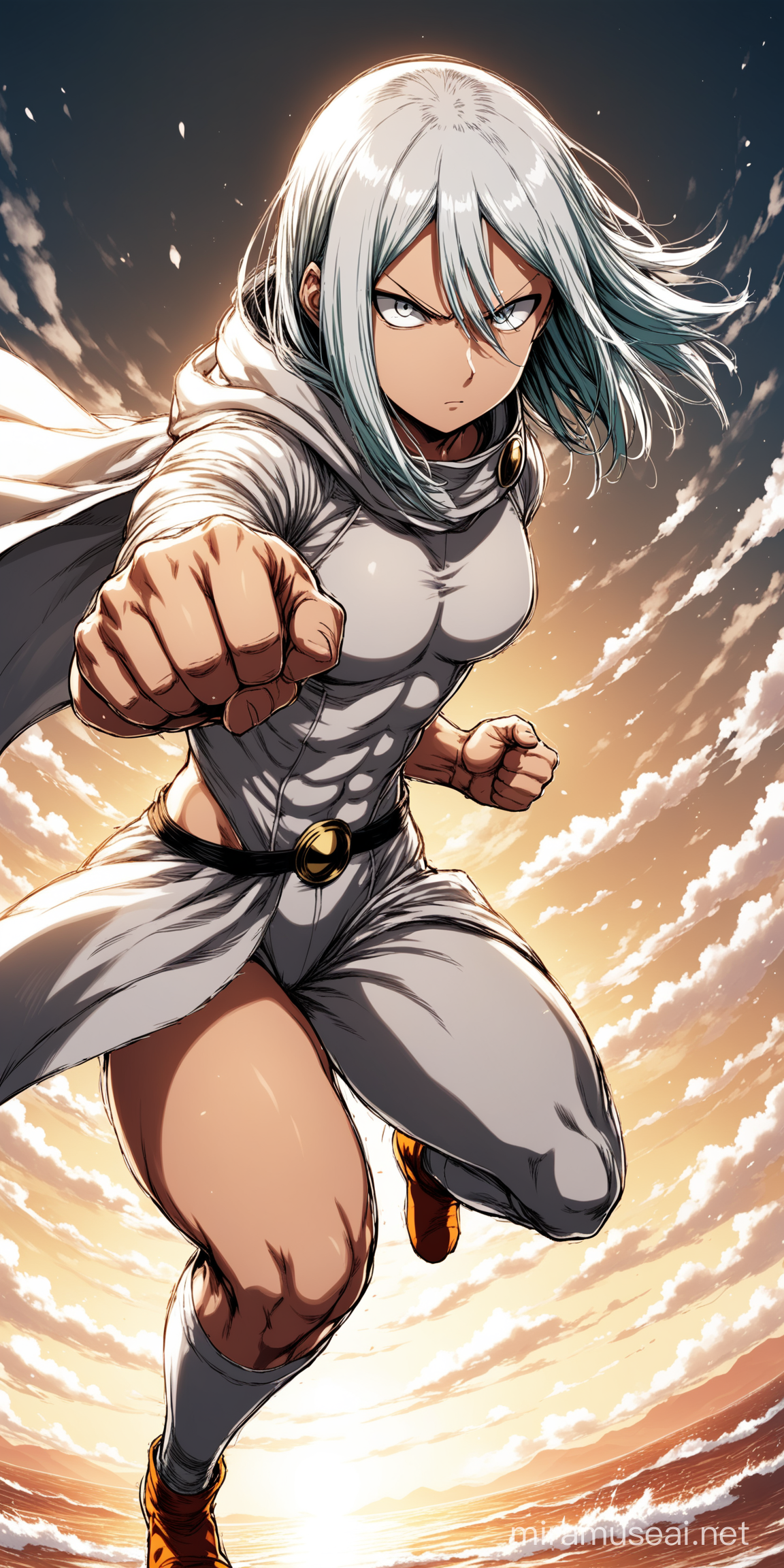 fubuki, one-punch man, art