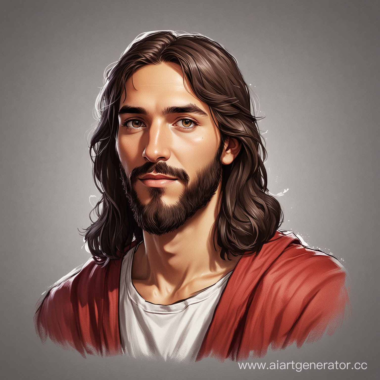 нарисуй простую аватарку для сайта для стримера TGCH_Jesus