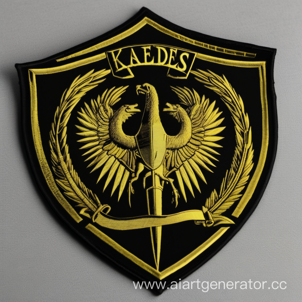 The Emblem Of The Private Military Company Kaedes, patch, 2D