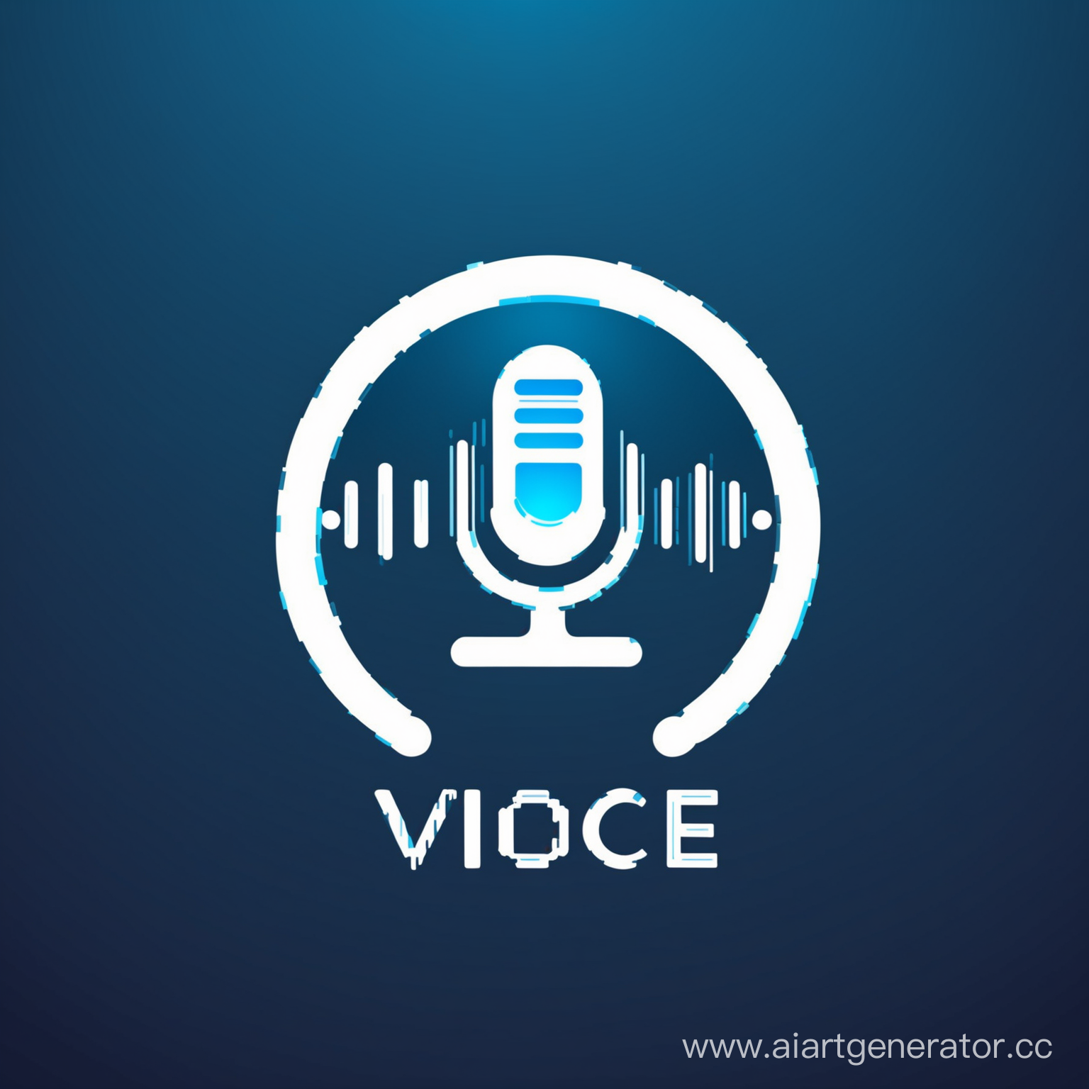 логотип для приложения для распознавания голоса