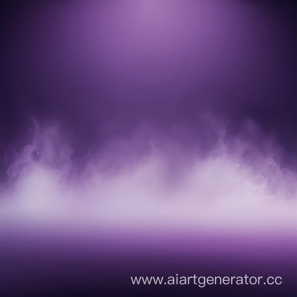 мрачный фиолетовый фон с туманом и эффектами
