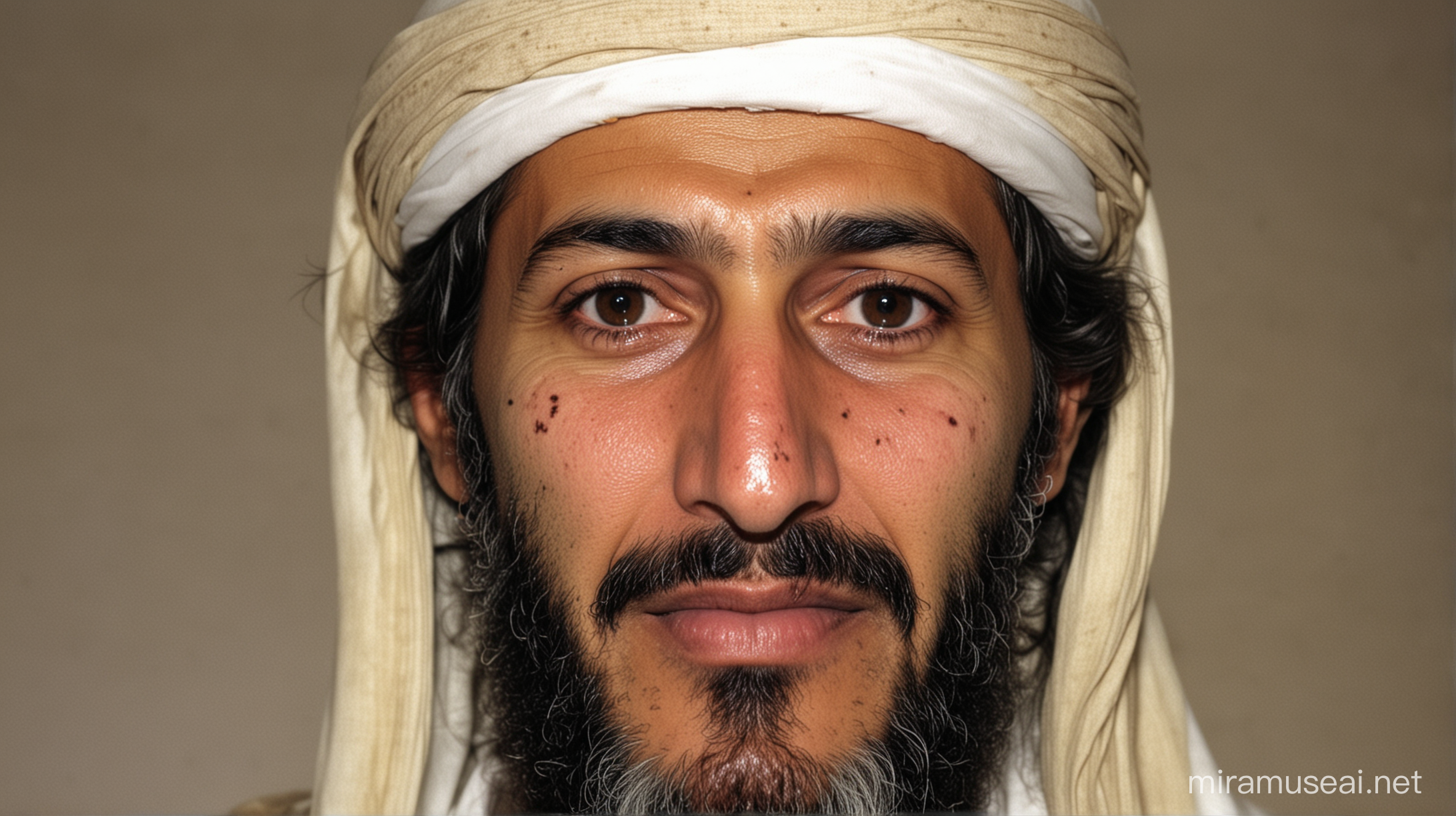 fatally injured and bruised osama bin laden during airstrike attack