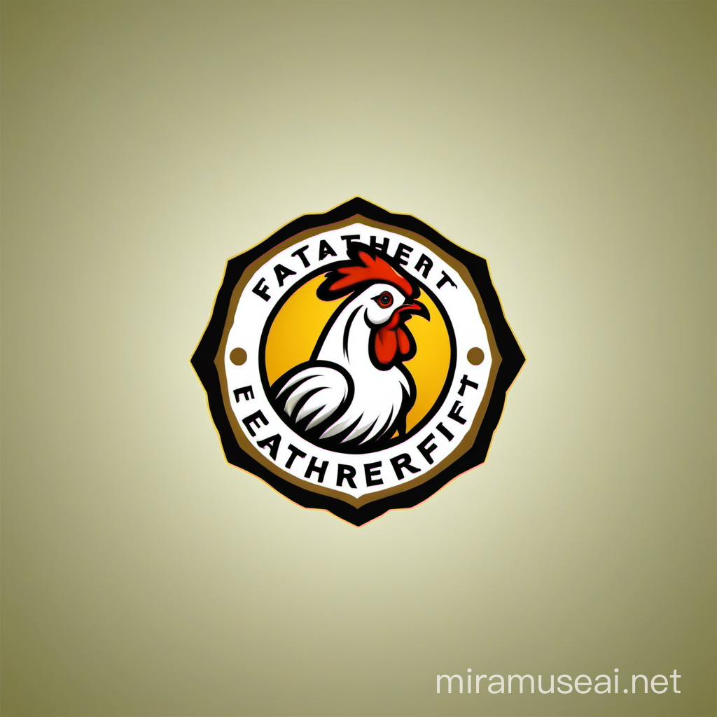 create a logo for FeatherFit a company that sell harnesses for chicken, goose, ducks