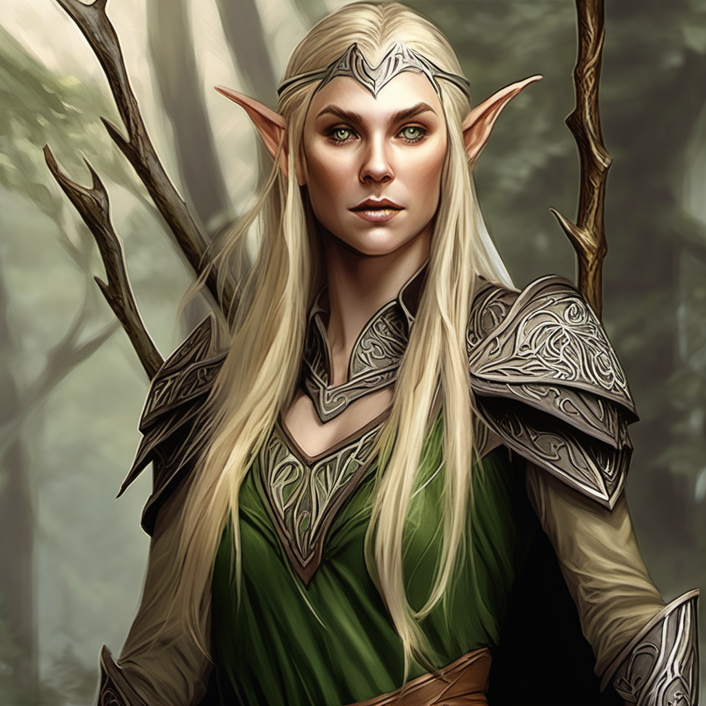 Female Elf of mirkwood