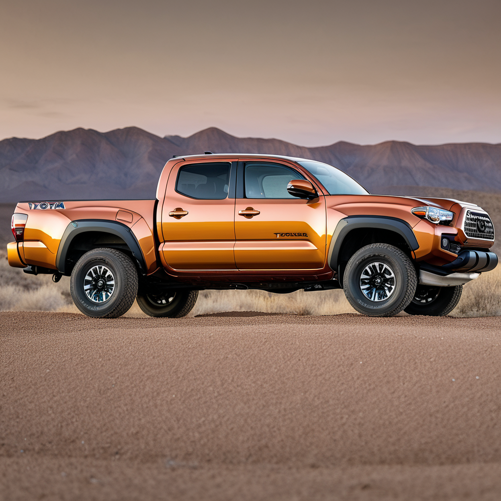 side view of 2023 Toyota Tacoma