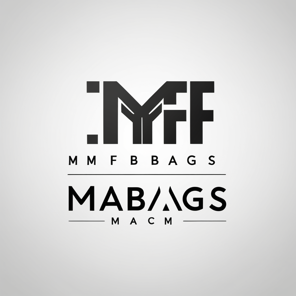 Design the logo for mfgbags simple and concise