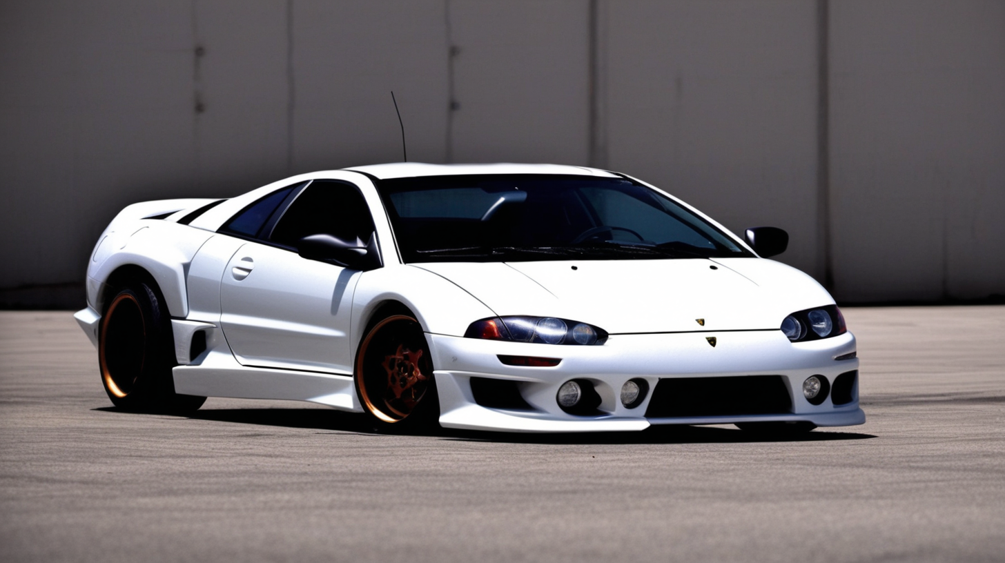 blend a 2006 mitsubishi eclipse with a lamborghini