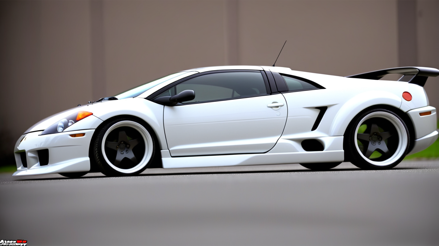 blend a 2006 mitsubishi eclipse with a lamborghini