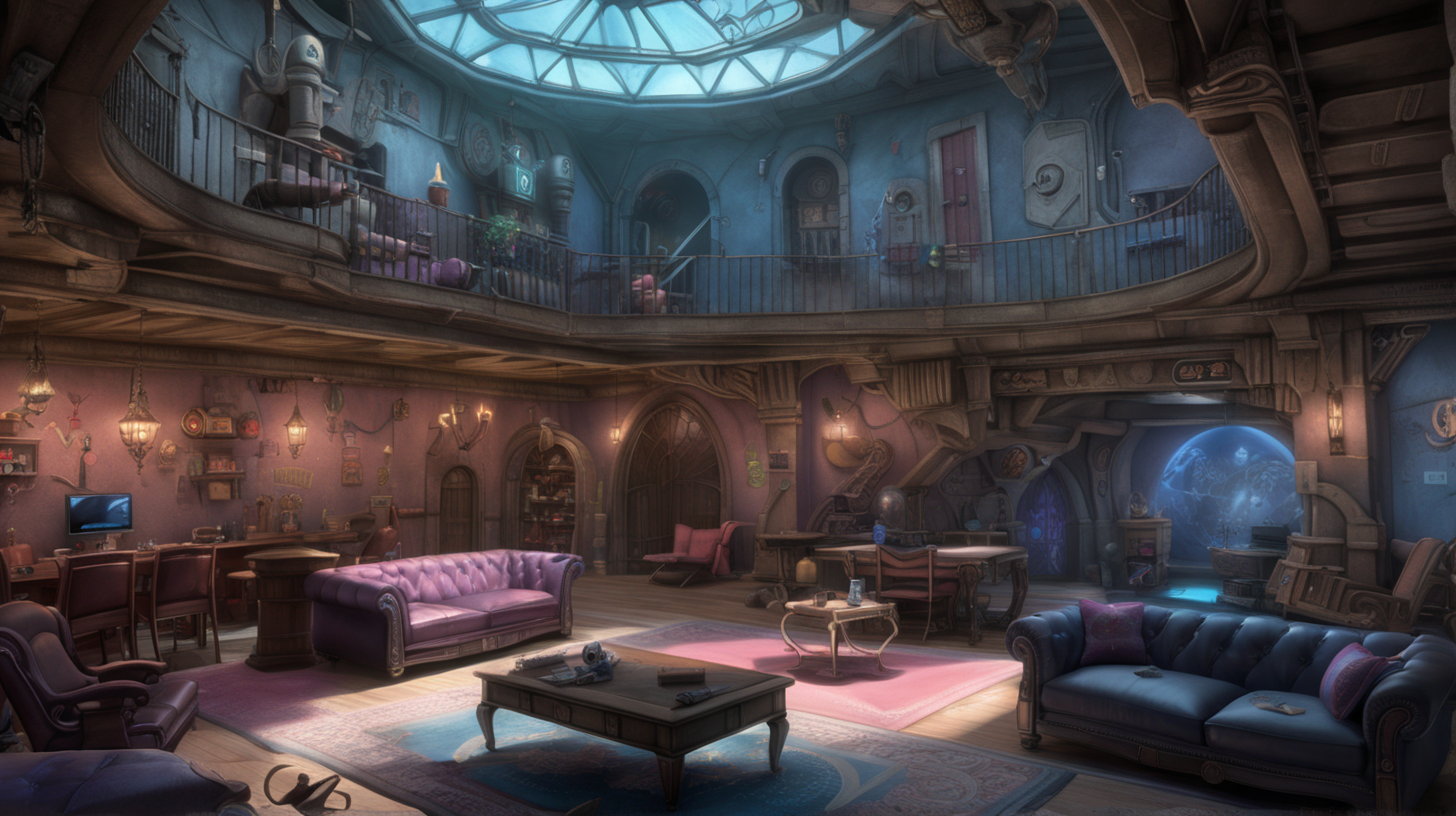 interior location of Arcane movie like VI and