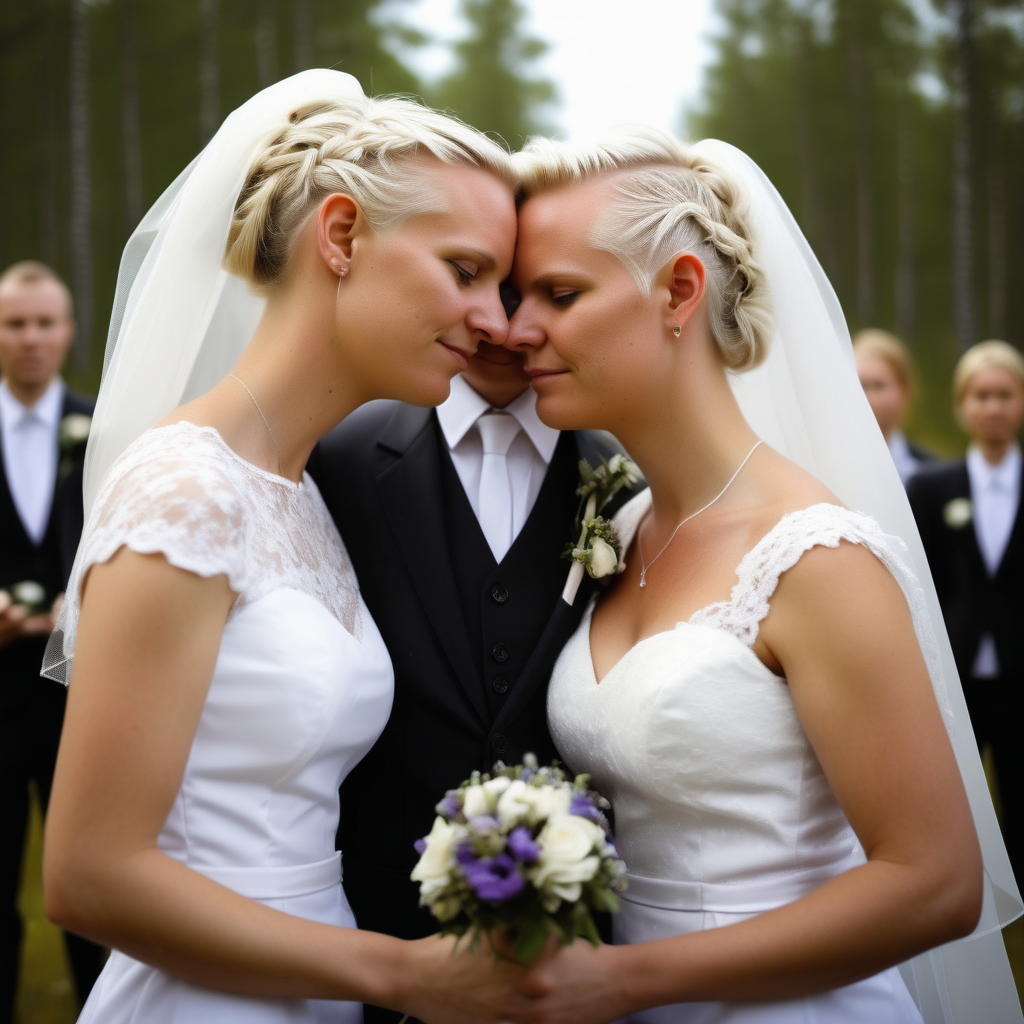 An average Lesbian wedding in Sweden 