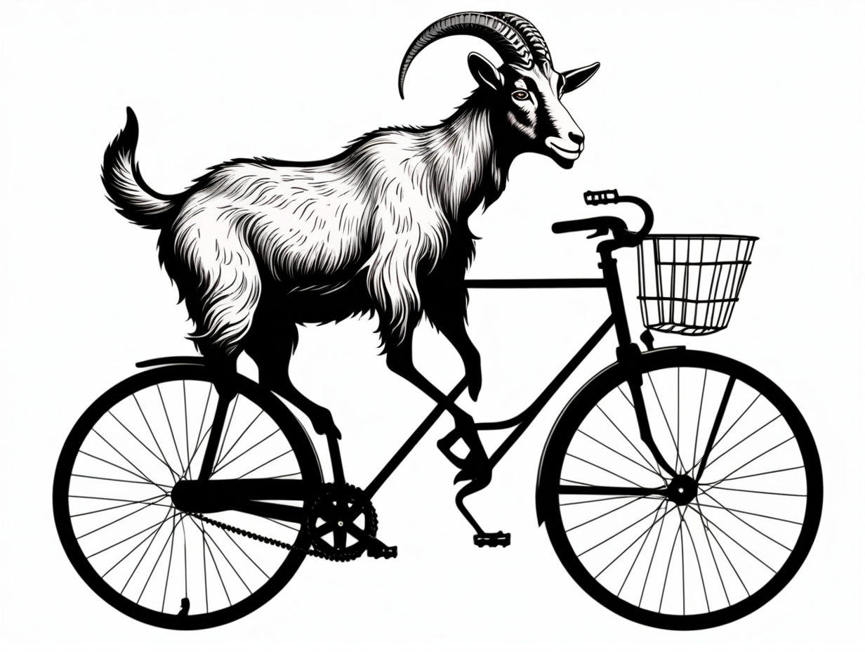 bicycle Goat Decal