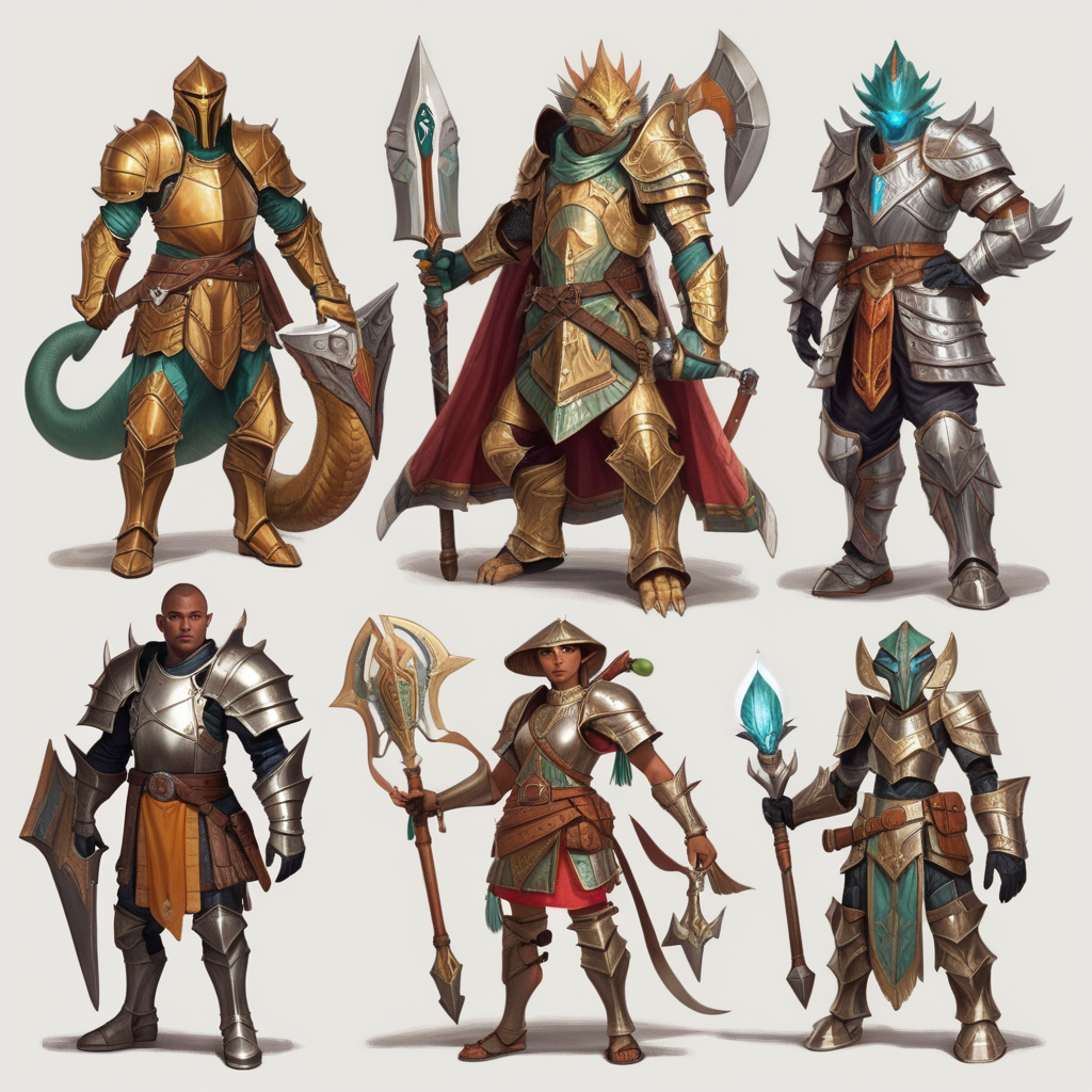 Dungeons and Dragons exotic armors