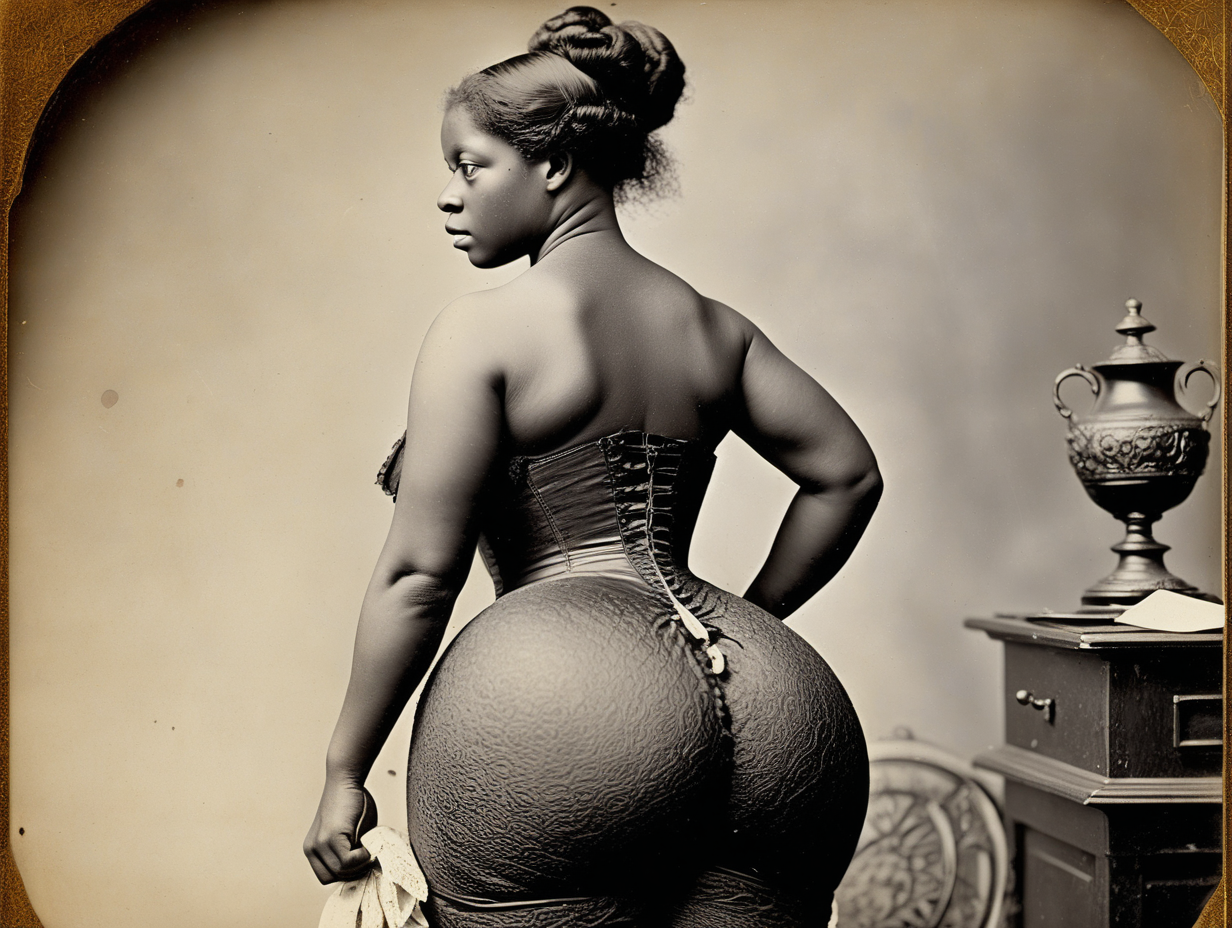 1800s black woman with big booty